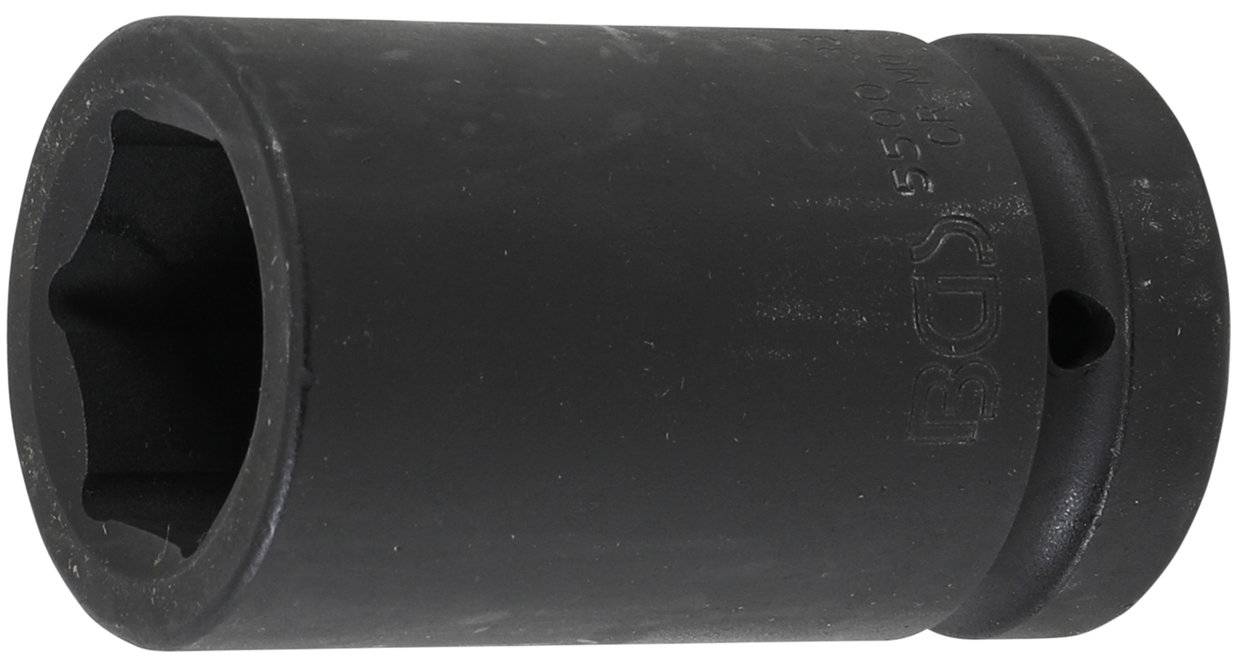 Kraft-Steckschlüssel-Einsatz Sechskant, tief Antrieb Innenvierkant 25 mm (1) SW 33 mm