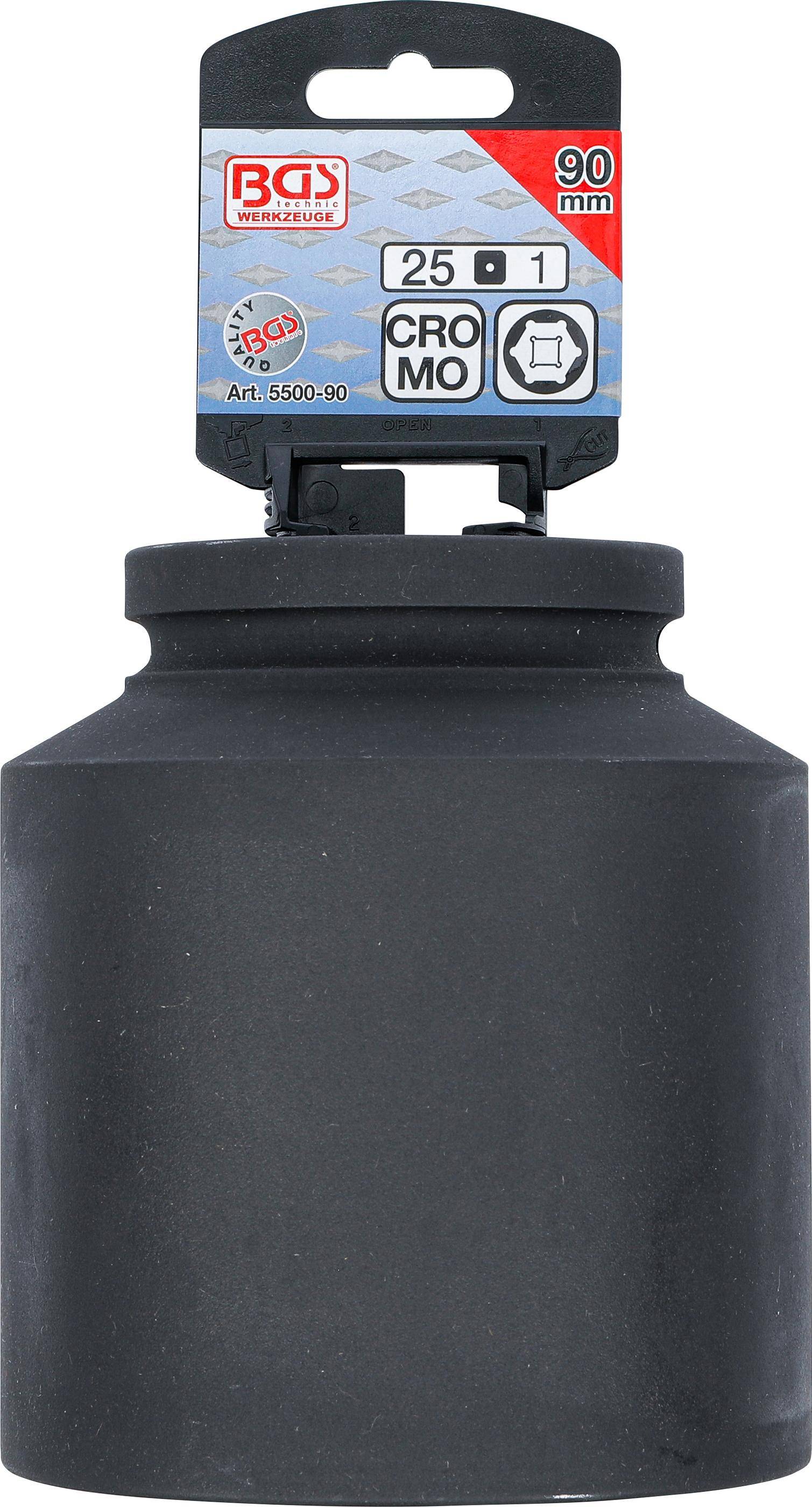 BGS Kraft-Steckschlüssel-Einsatz Sechskant, tief | Antrieb