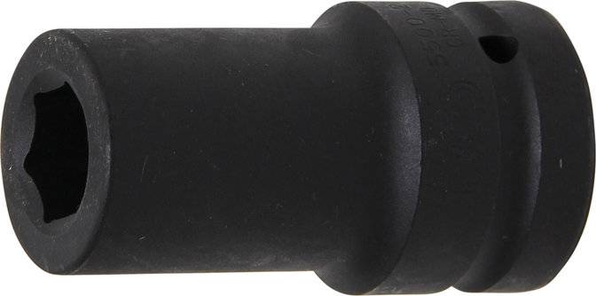 Kraft-Steckschlüssel-Einsatz Sechskant, tief Antrieb Innenvierkant 25 mm (1) SW 21 mm