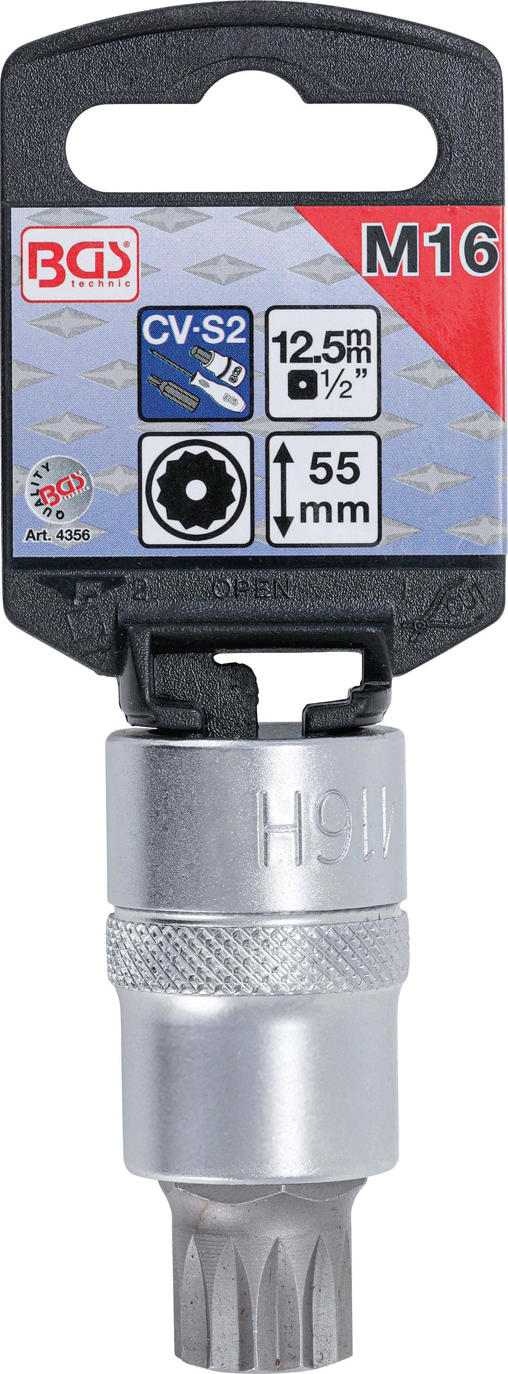 BGS Bit-Einsatz | Antrieb Innenvierkant 12,5 mm (1/2") |