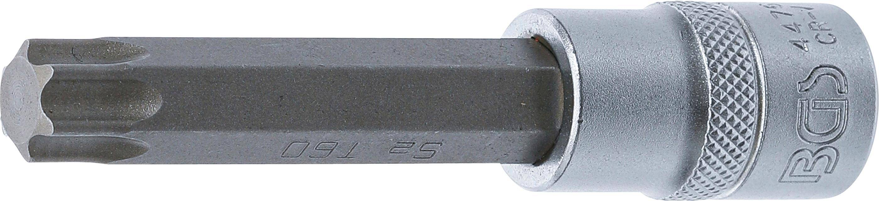 BGS technic Bit-Einsatz | Lnge 100 mm | Antrieb Innenvierkant 12,5 mm
