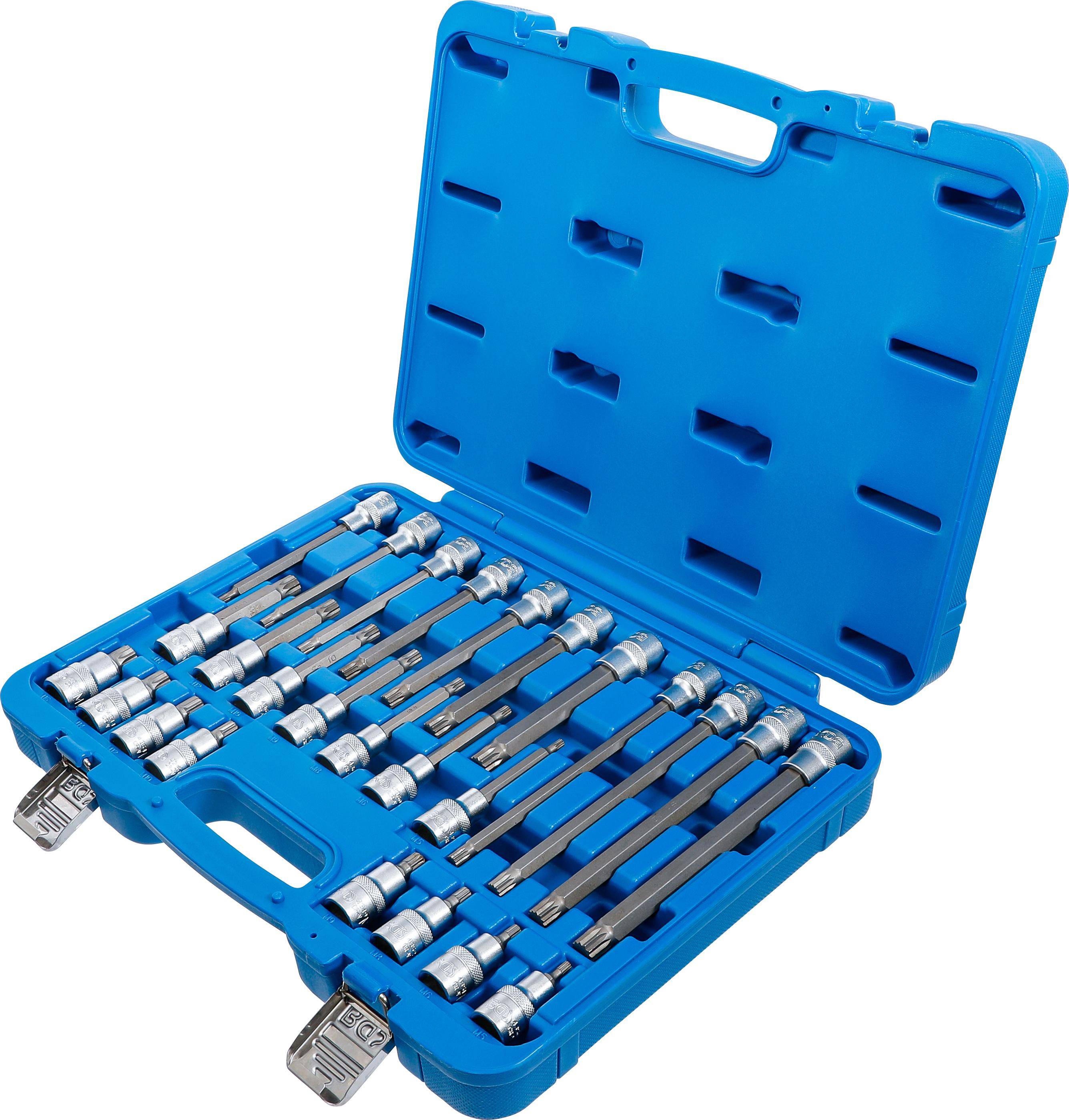 BGS Bit-Einsatz-Satz | Antrieb Innenvierkant 12,5 mm (1/2") |
