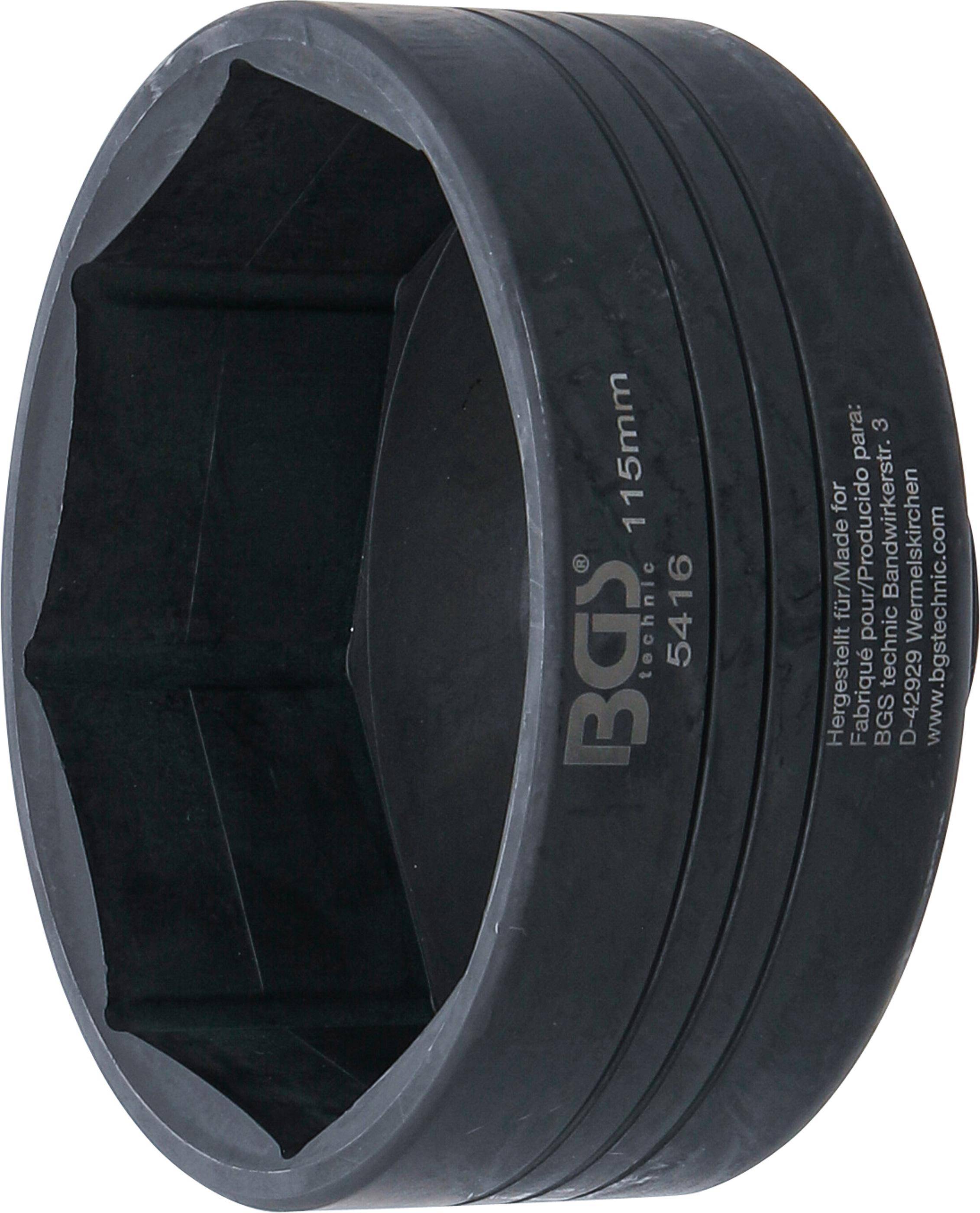 BGS technic Radkapseln- und Achsmuttern-Schlssel | 8-kant | 115 mm |