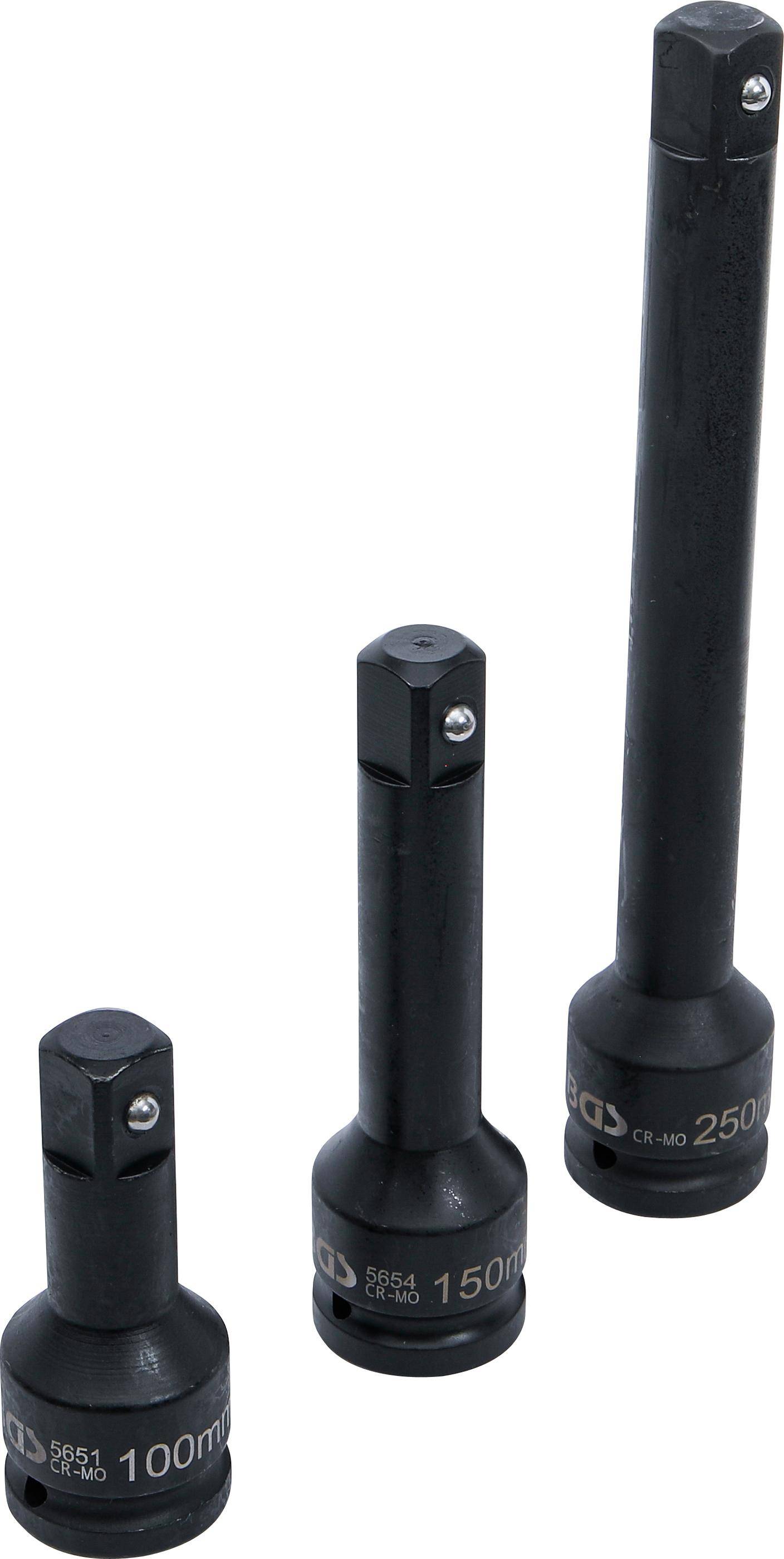 BGS technic Kraft-Verlngerungs-Satz | Auen-/Innenvierkant 20 mm