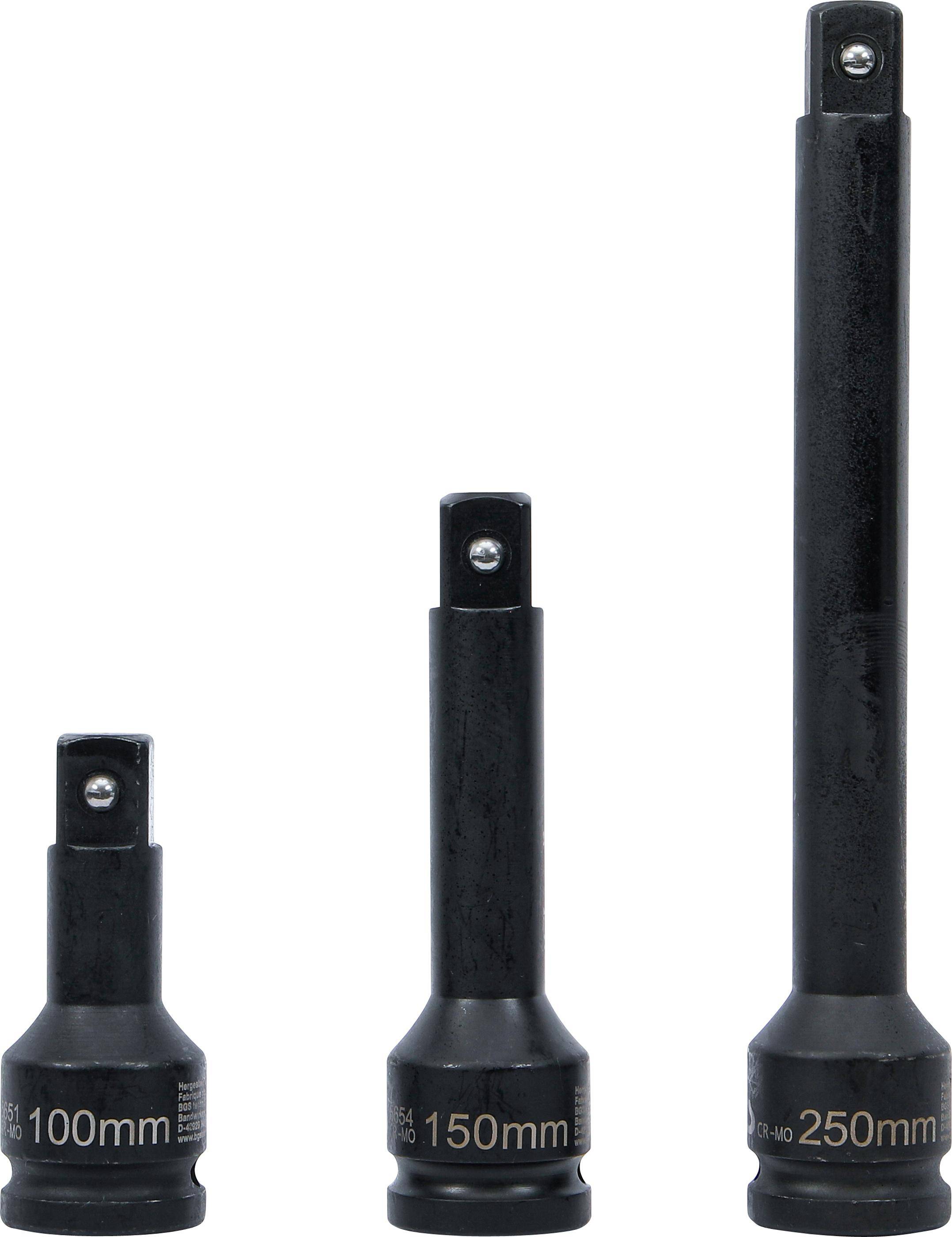 BGS technic Kraft-Verlngerungs-Satz | Auen-/Innenvierkant 20 mm