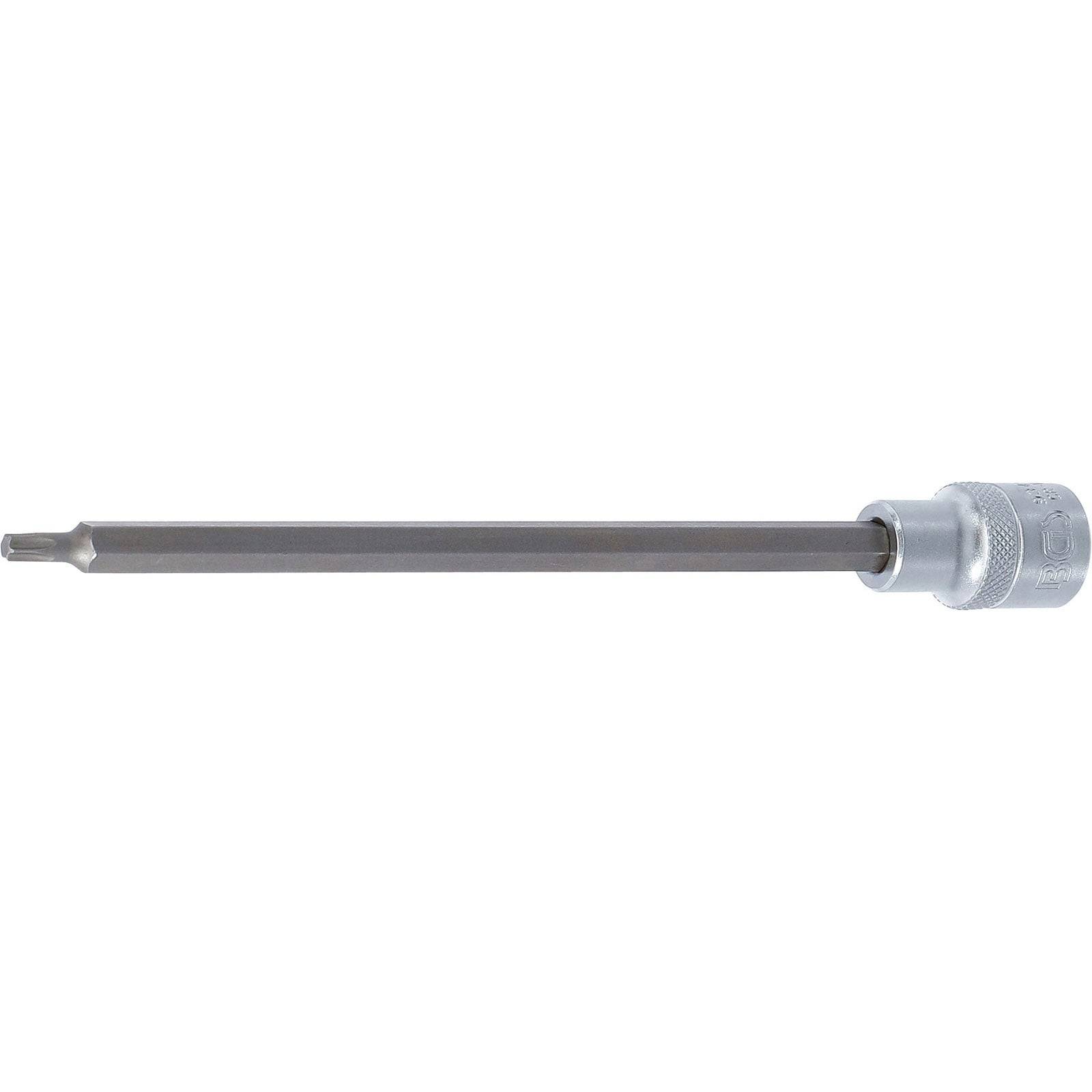 Torx-Schraubendreher-Bit mit langem Schaft und Sechskantaufnahme, verwendet zum Befestigen von Torx-Schrauben.