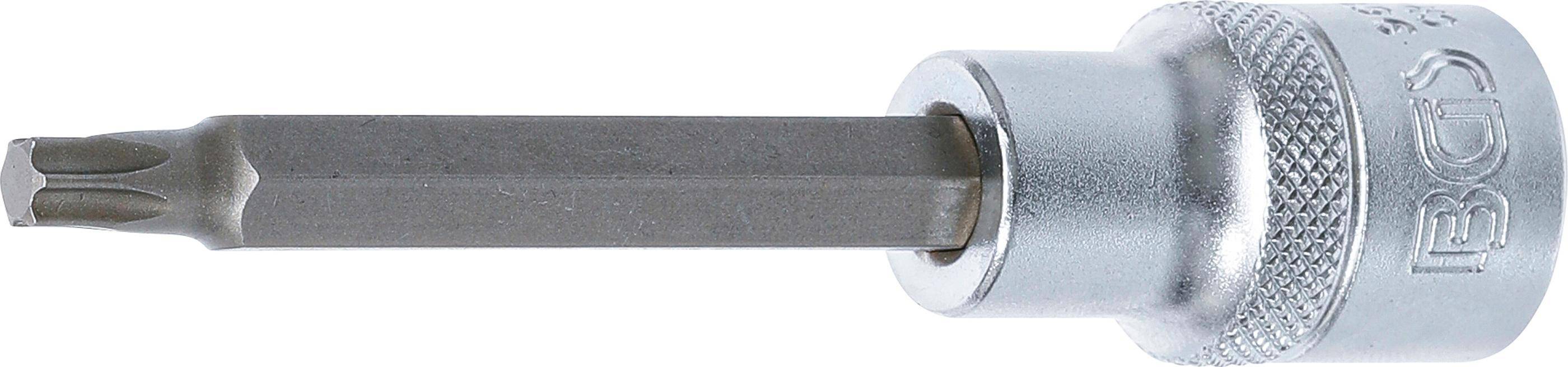 BGS technic Bit-Einsatz | Lnge 100 mm | Antrieb Innenvierkant 12,5 mm