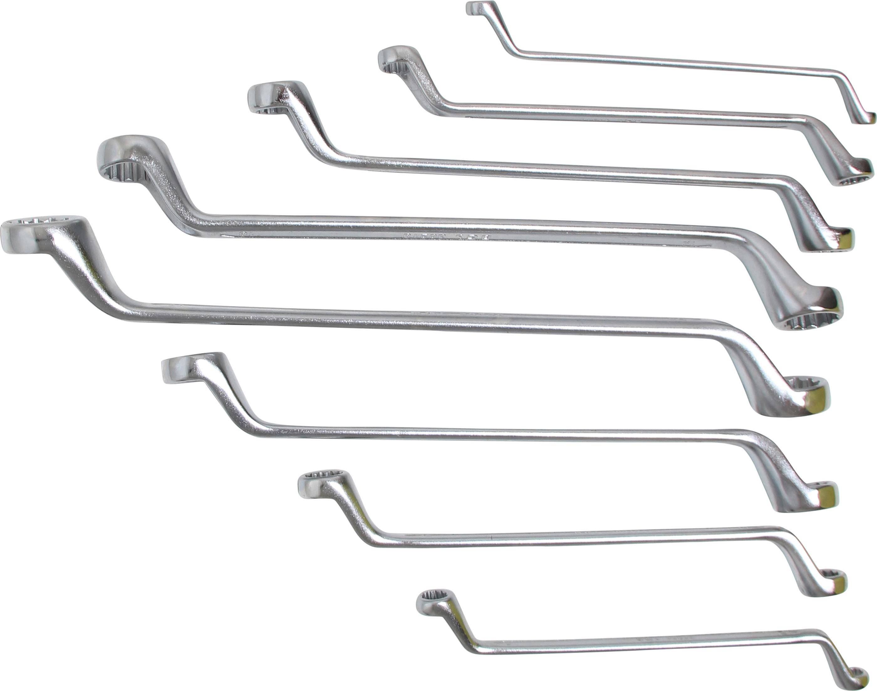 BGS Doppel-Ringschlssel-Satz | tief gekrpft | SW 6 x 7 - 20 x 22 mm |