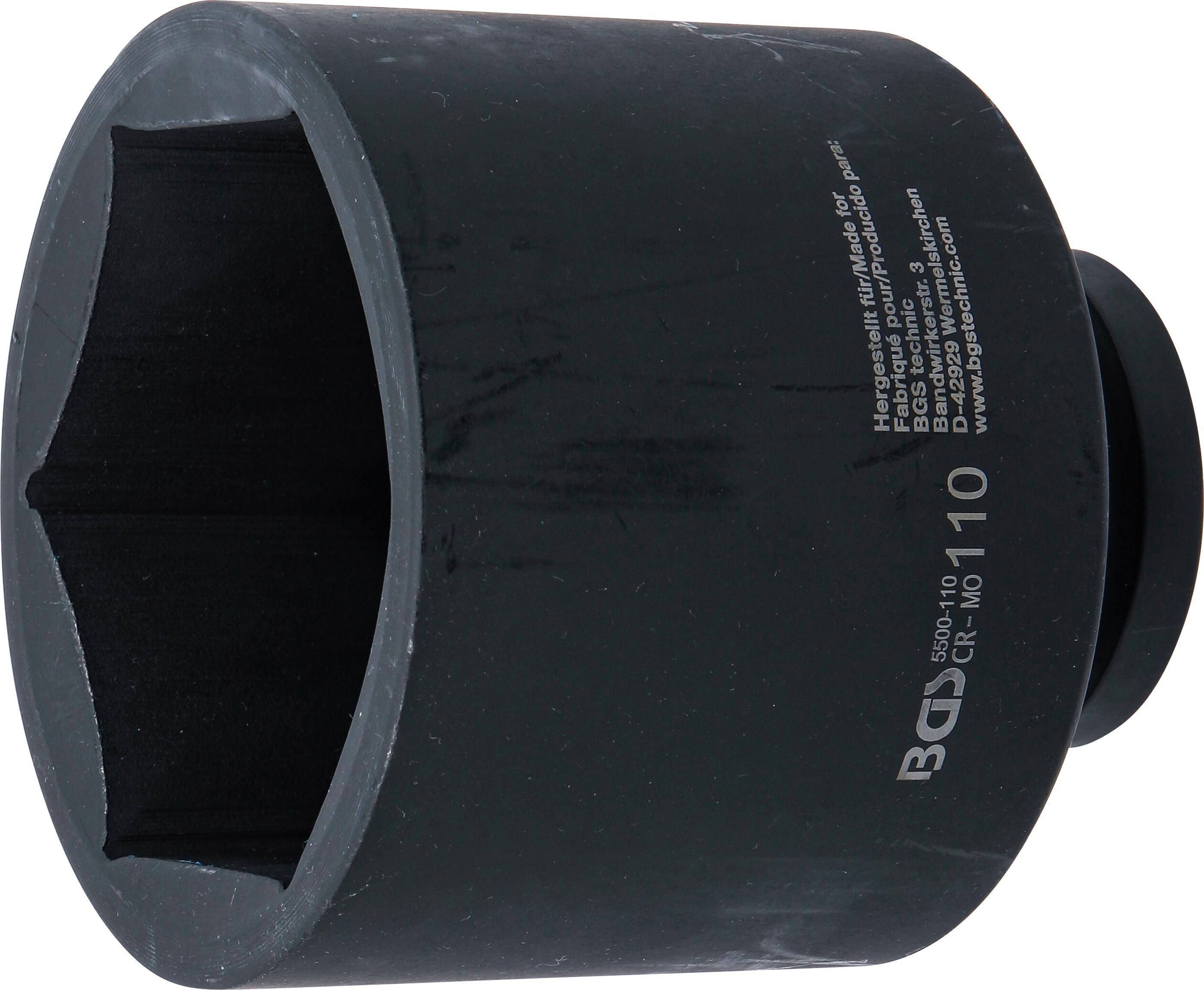 BGS Kraft-Steckschlssel-Einsatz Sechskant, tief | Antrieb