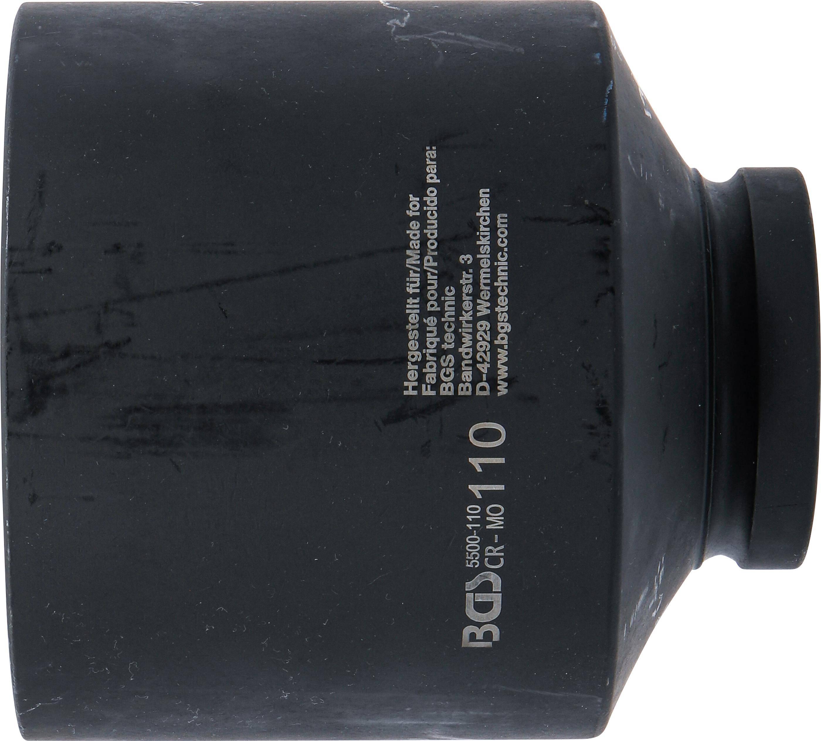 BGS Kraft-Steckschlssel-Einsatz Sechskant, tief | Antrieb