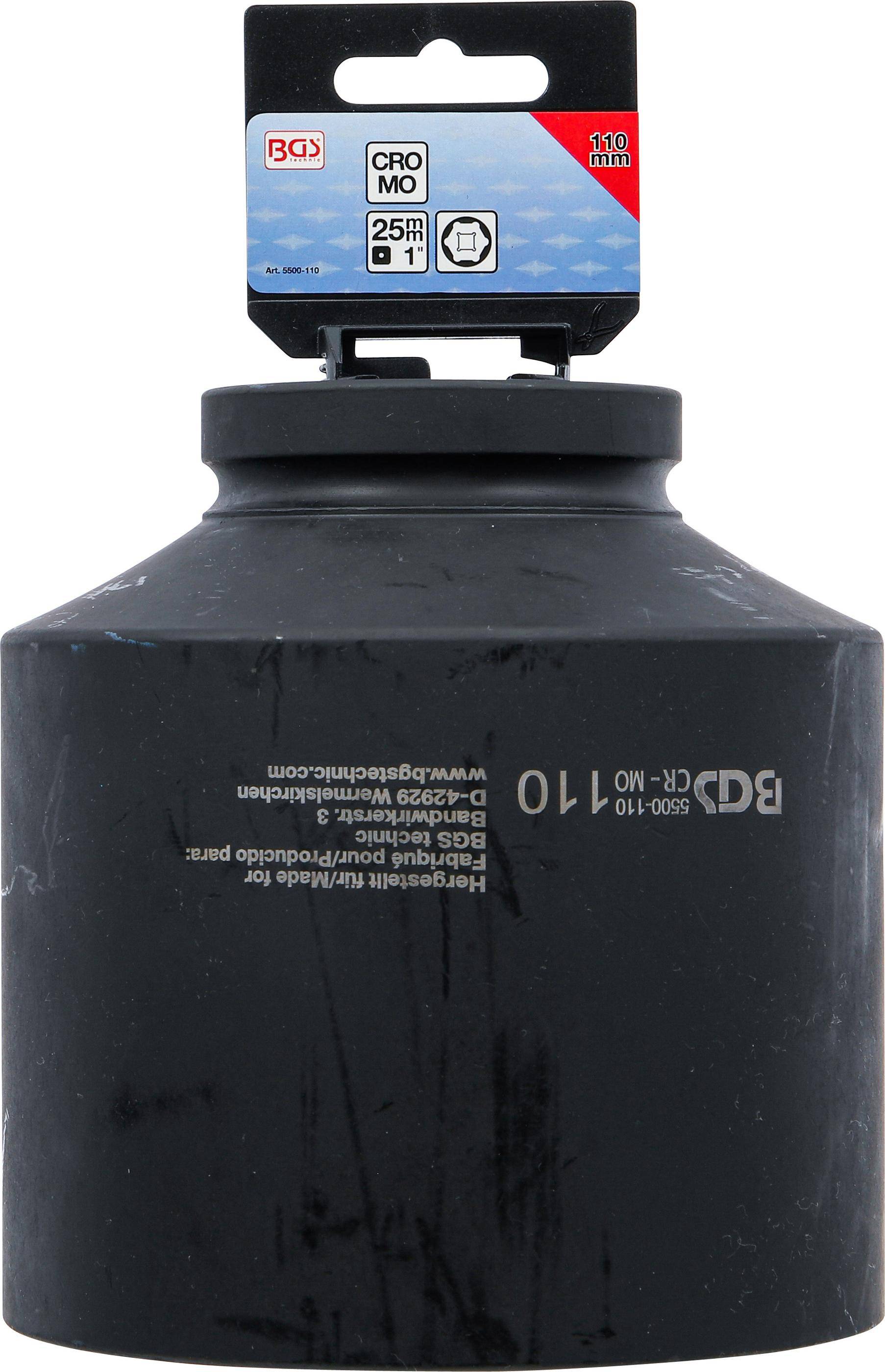 BGS Kraft-Steckschlssel-Einsatz Sechskant, tief | Antrieb