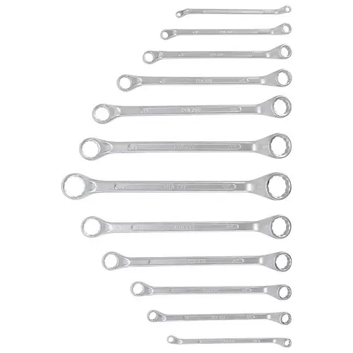 BGS Doppelringschlüssel-Satz, DIN 838, gekröpft, 12-teilig, 6-32 mm BGS Doppelringschlüssel-Satz, DIN 838, gekröpft, 12-teilig, 6-32 mm