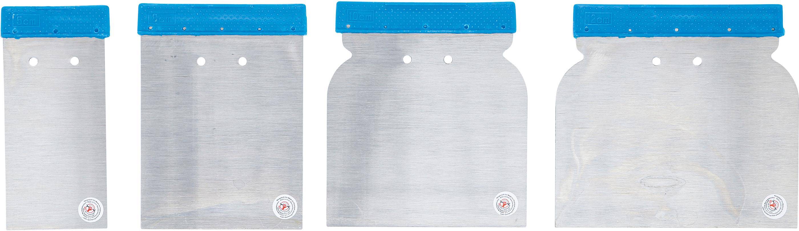 BGS Do It Yourself Japan-Spachtel-Satz | Federbandstahl | 50 / 80 /