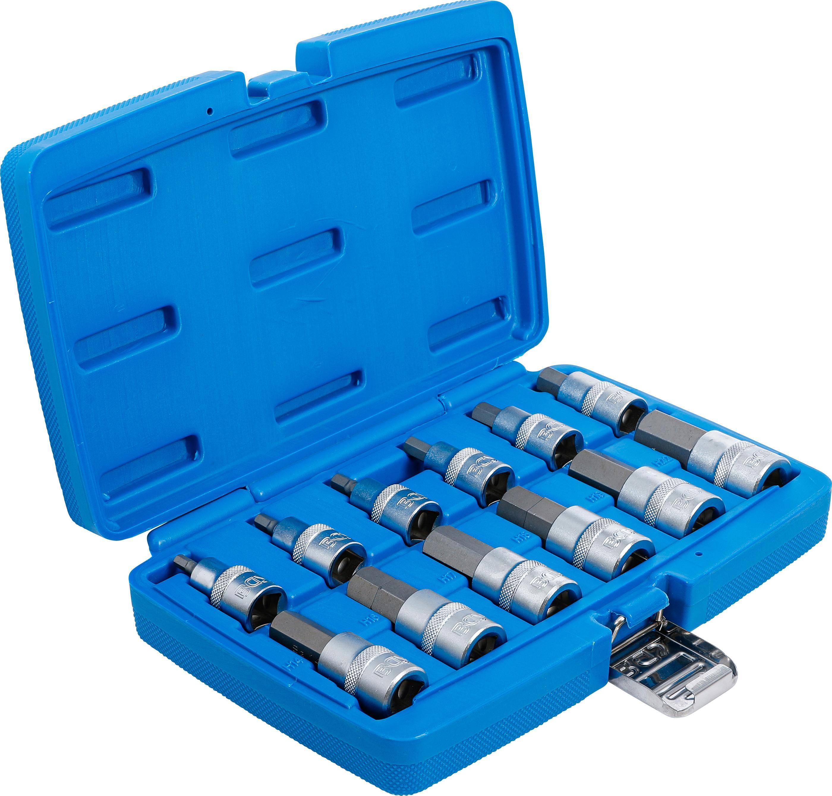 BGS Bit-Einsatz-Satz | Antrieb Innenvierkant 12,5 mm (1/2") |