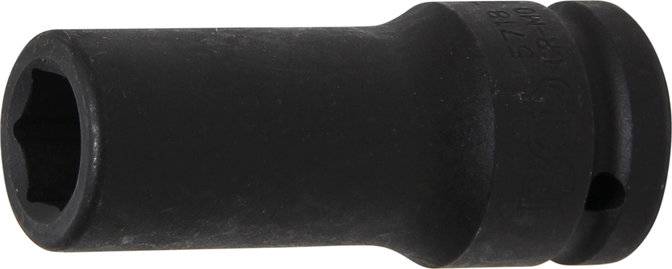 Kraft-Steckschlüssel-Einsatz Sechskant, tief Antrieb Innenvierkant 20 mm (3/4) SW 18 mm