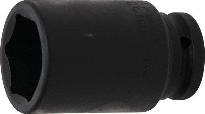 Kraft-Steckschlüssel-Einsatz Sechskant, tief Antrieb Innenvierkant 20 mm (3/4) SW 38 mm