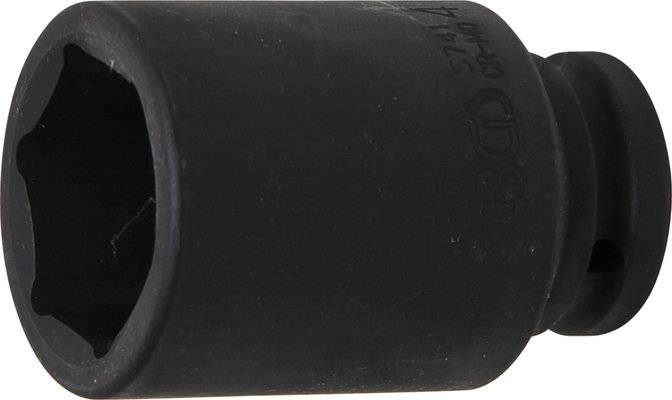 Kraft-Steckschlüssel-Einsatz Sechskant, tief Antrieb Innenvierkant 20 mm (3/4) SW 41 mm