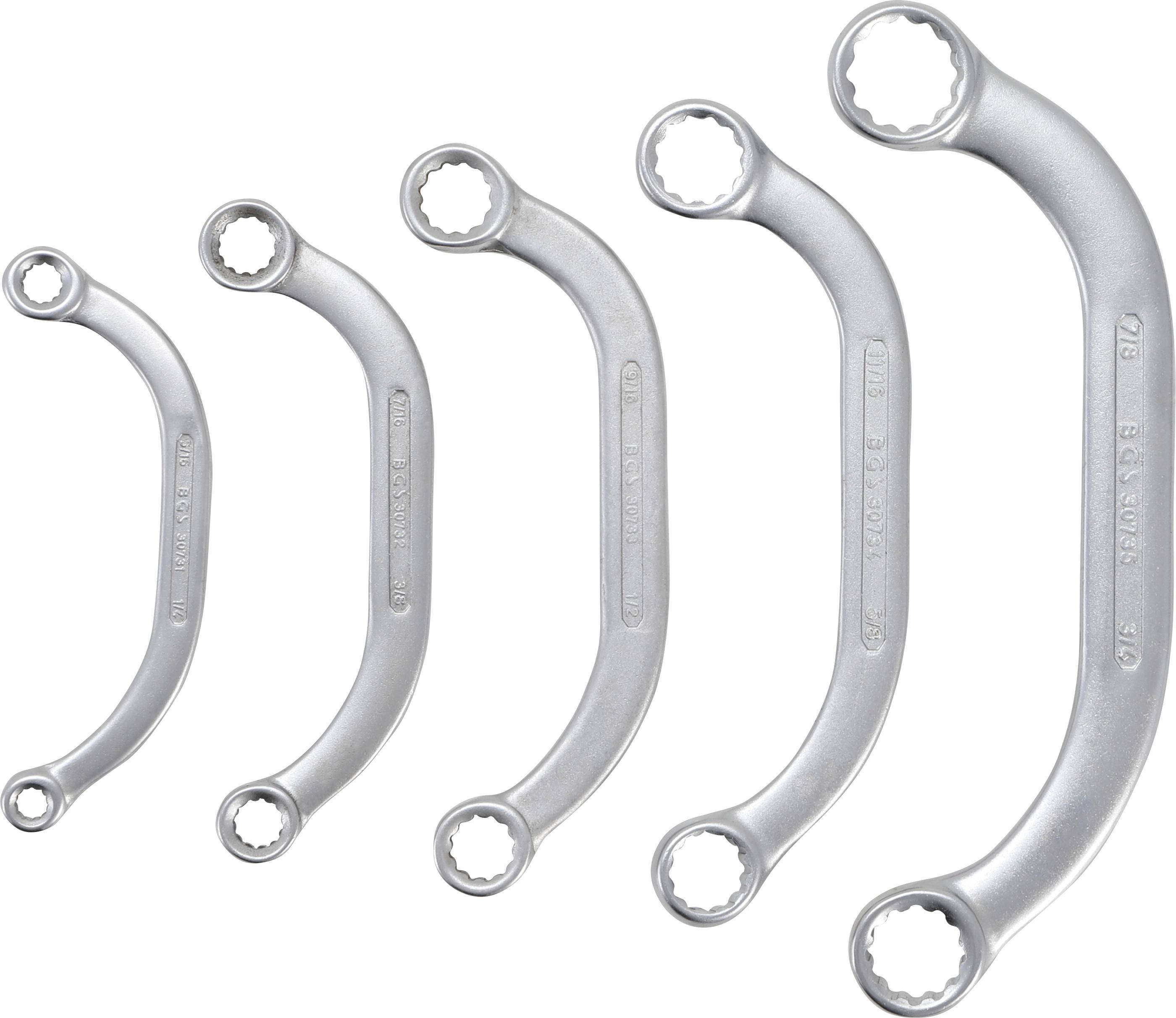 BGS Starter- und Blockschlssel-Satz | Zollgren | SW 1/4" - 7/8" |
