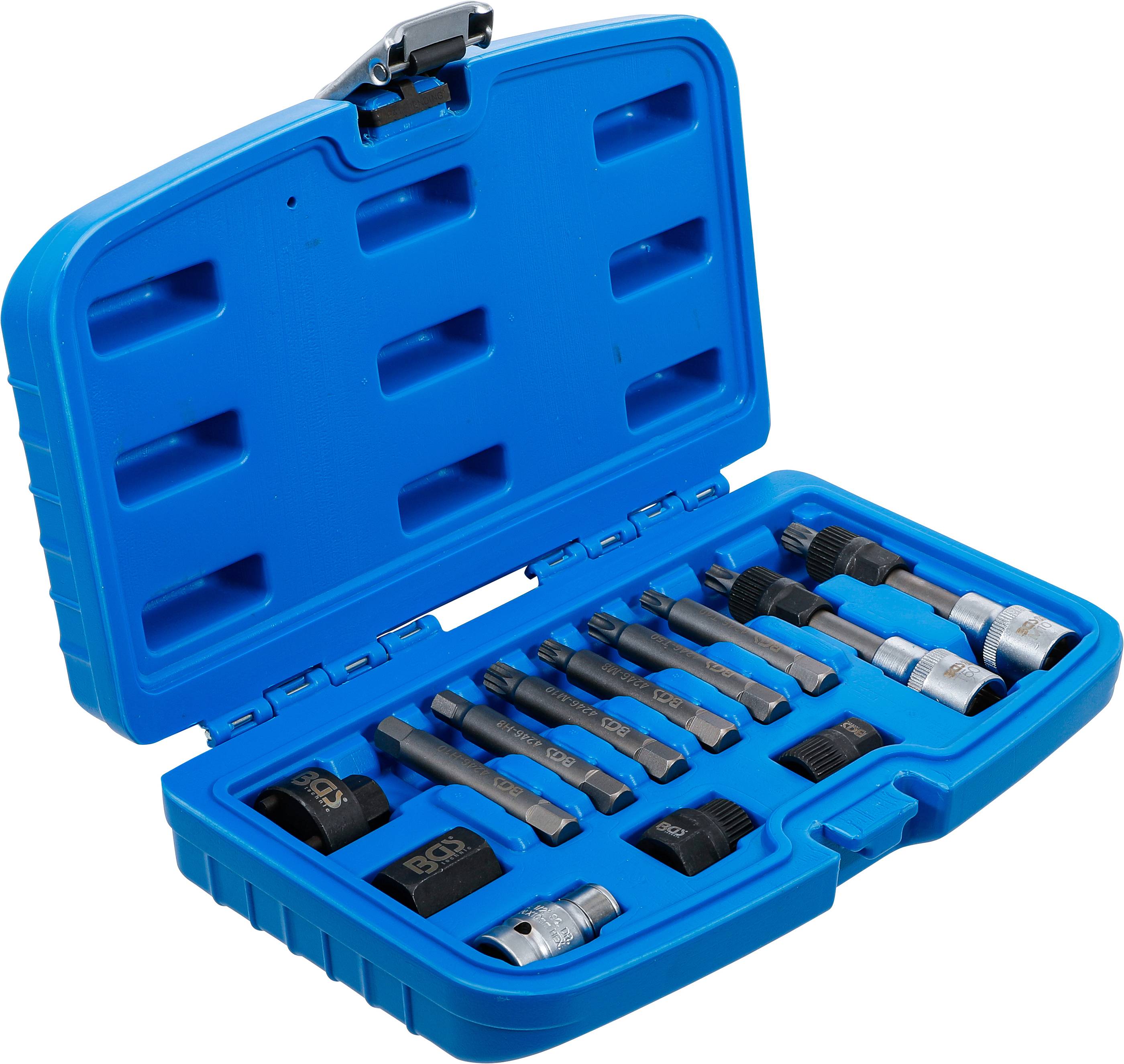 Lichtmaschinen Bit-Einsatz Satz 12,5 mm (1/2") 13-tlg.