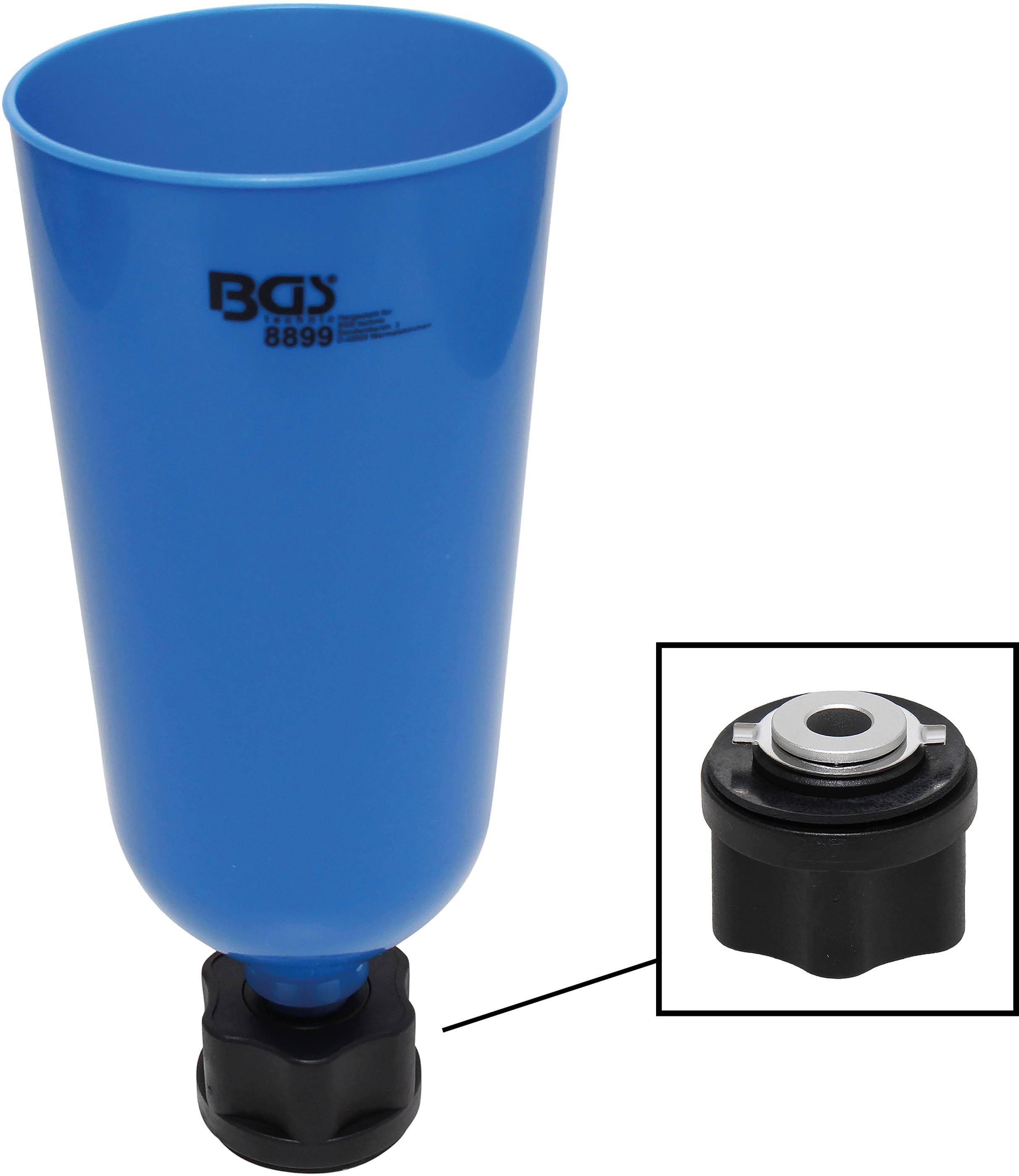 BGS technic Öl-Einfülltrichter mit Bajonettadapter für VAG,