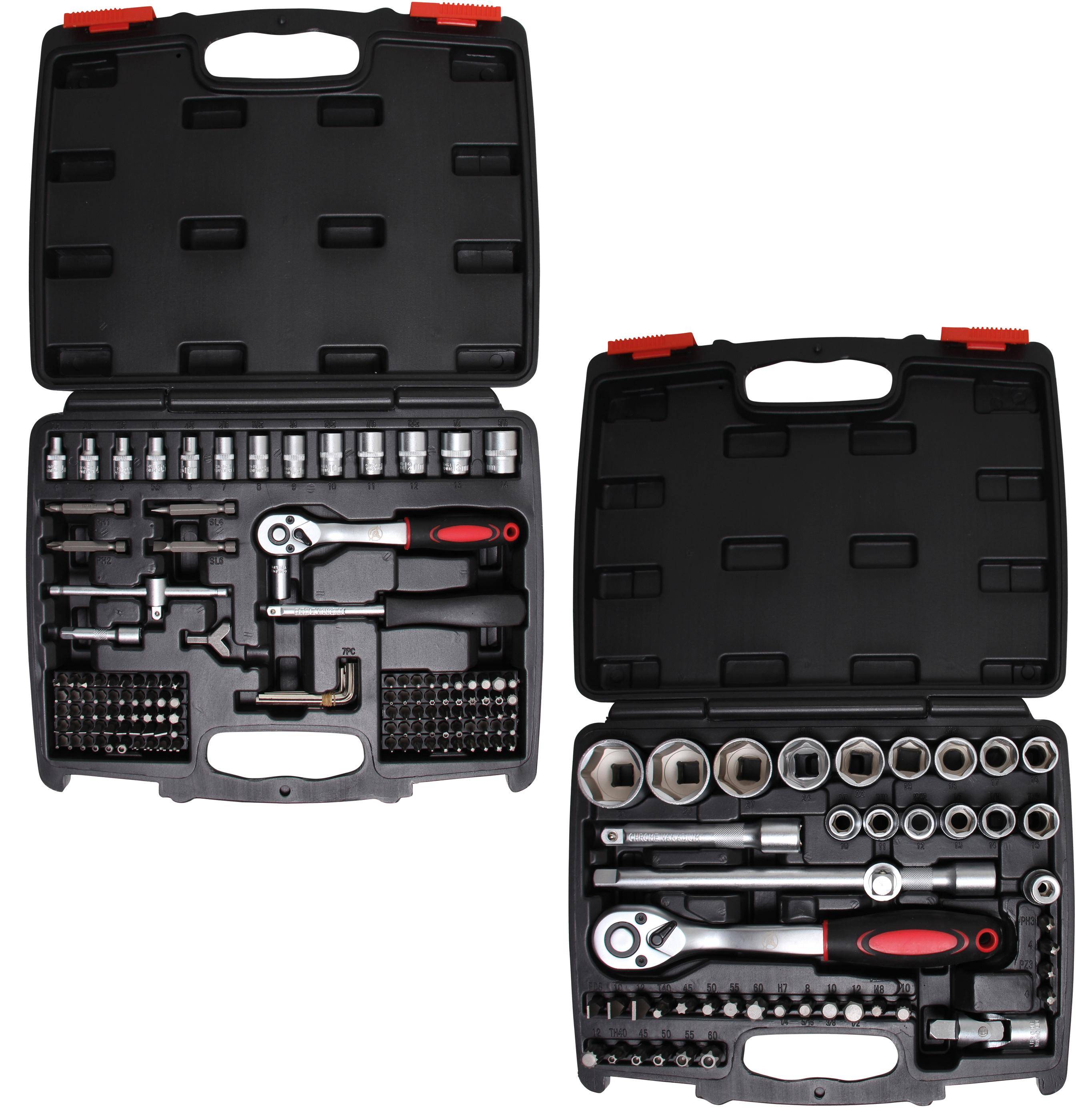 BGS Do It Yourself Steckschlssel-Satz | Antrieb 6,3 mm (1/4") / 12,5