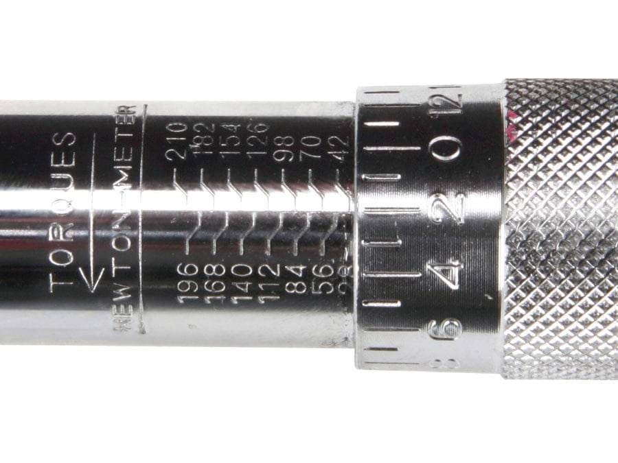 BGS TECHNIC Drehmomentschlüssel, 1/2" (12,7 mm), 30…210Nm