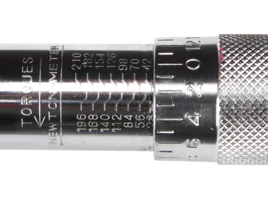BGS TECHNIC Drehmomentschlüssel, 1/2" (12,7 mm), 30…210Nm
