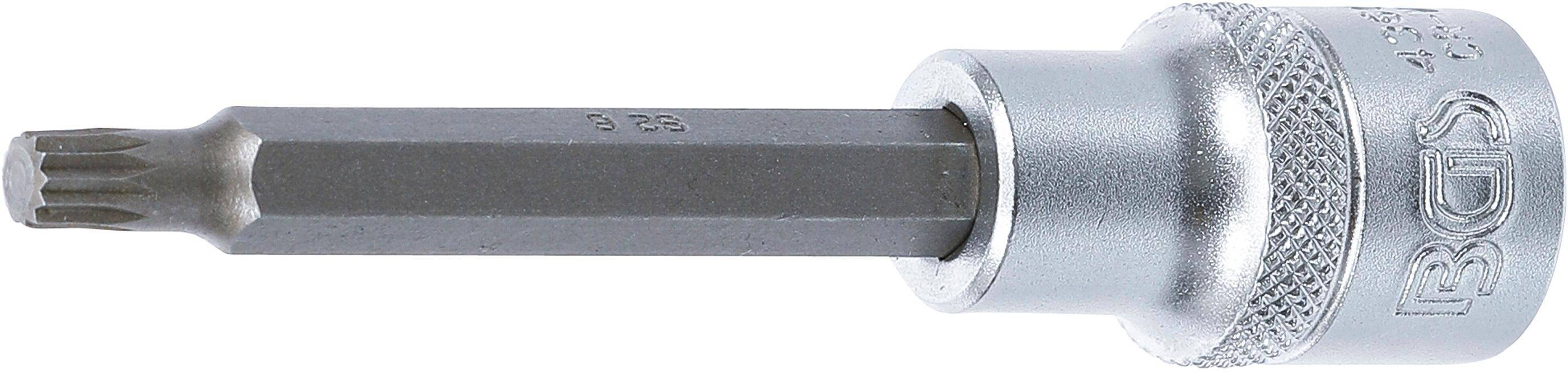Bit-Einsätze 1/2" Innenvielzahn - 100 mm lang - Innenvielzahn M 6
