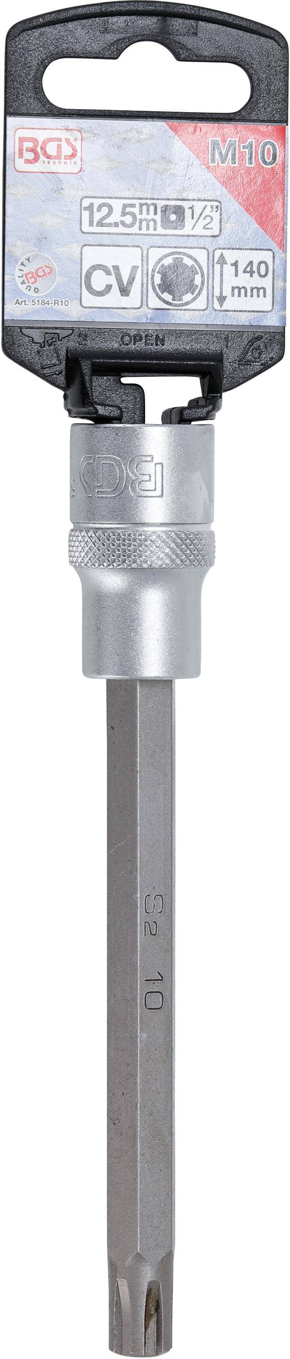 BGS Bit-Einsatz | Länge 140 mm | Antrieb Innenvierkant 12,5 mm (1/2")