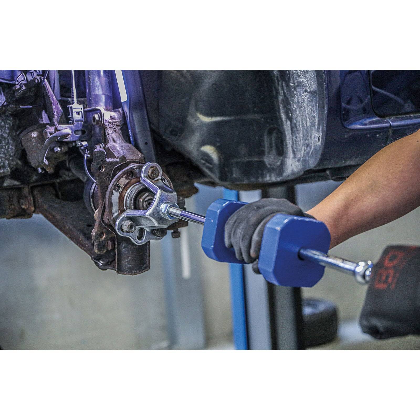 BGS Radnaben-Abzieher 4- & 5-Loch Lochkreis 100 - 115 mm mit Gleithammer - 7735