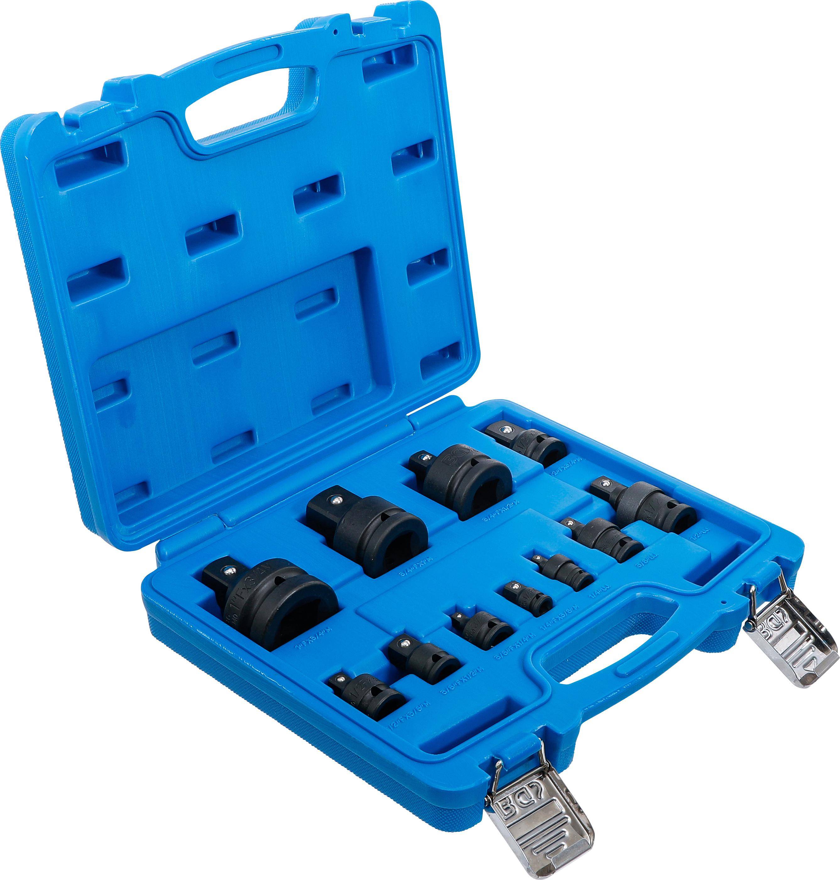 BGS Kraft-Adapter- und Kugelgelenk-Satz | 6,3 mm (1/4") - 25 mm (1")