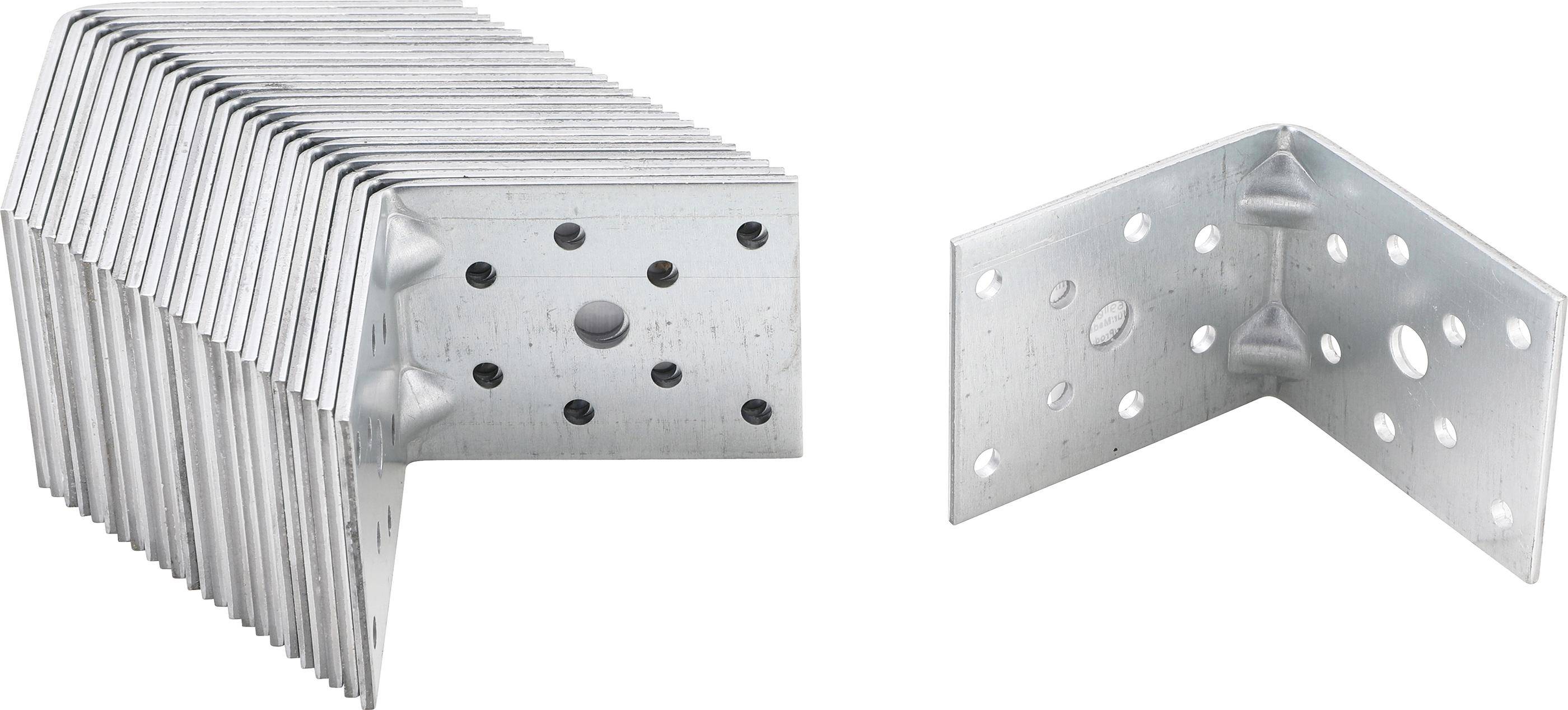 BGS Diy Winkelverbinder | mit Sicke | 70 x 70 x 55 x 2,5 mm |