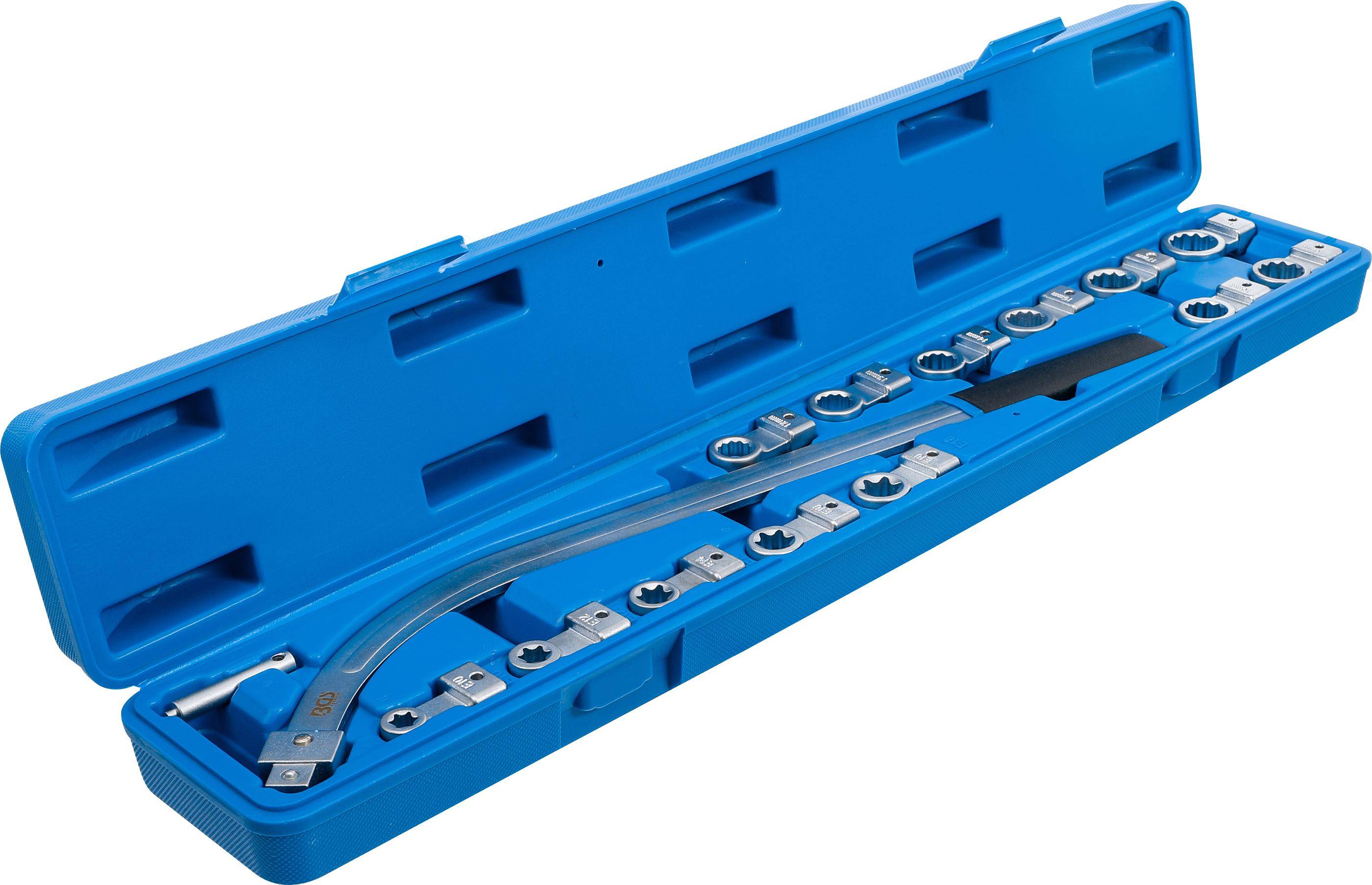 BGS technic Spannrollenschlüssel-Satz | Zwölfkant SW 12 - 19 mm /