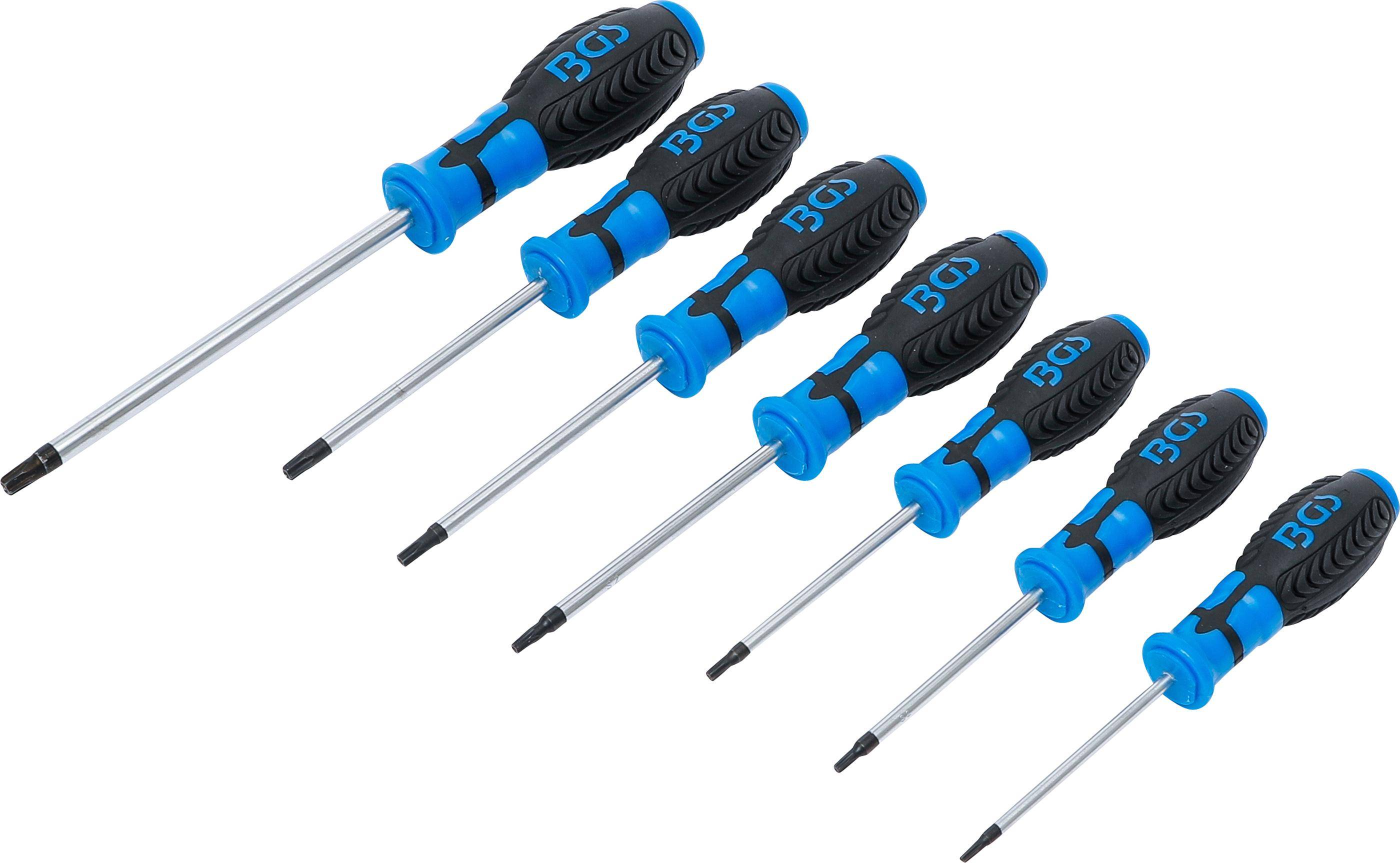 BGS technic Schraubendreher-Satz | T-Profil (fr Torx) mit Bohrung |
