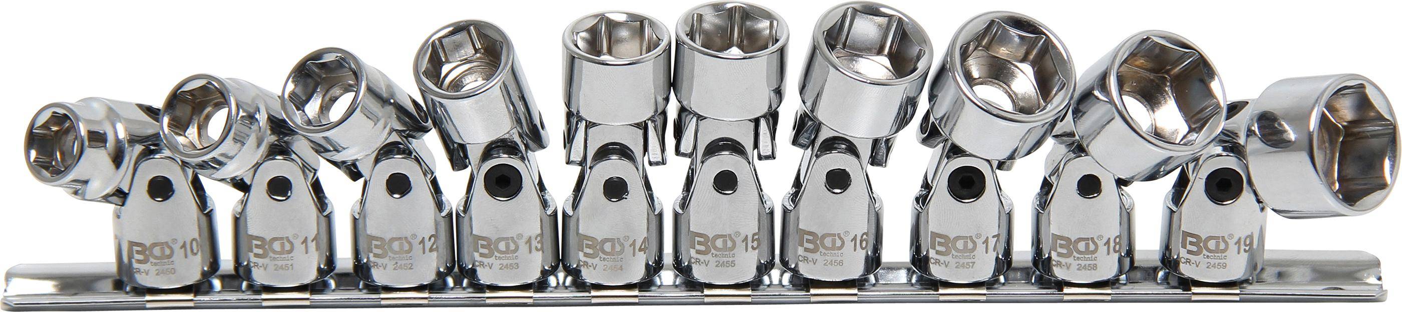 BGS Kardangelenk-Einsatz-Satz Sechskant | Antrieb Innenvierkant 10 mm