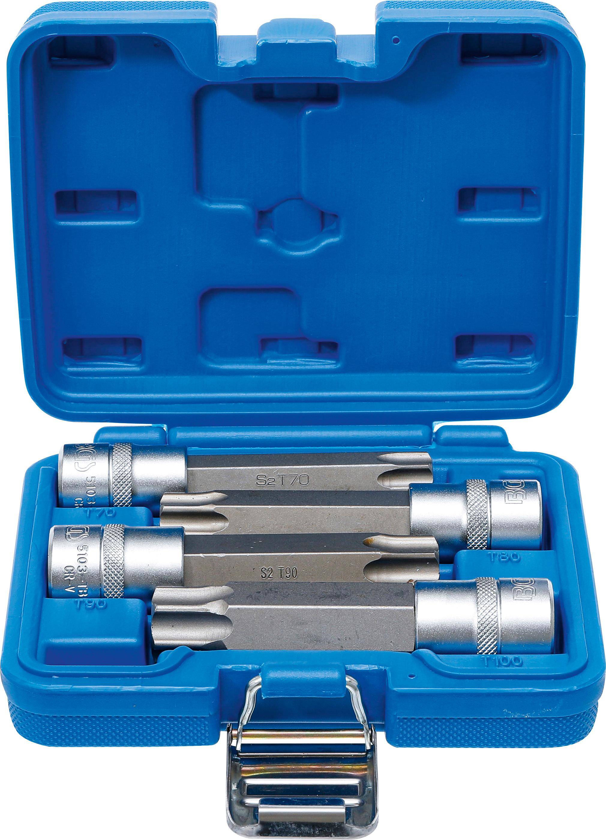 BGS Bit-Einsatz-Satz | Antrieb Innenvierkant 12,5 mm (1/2") |