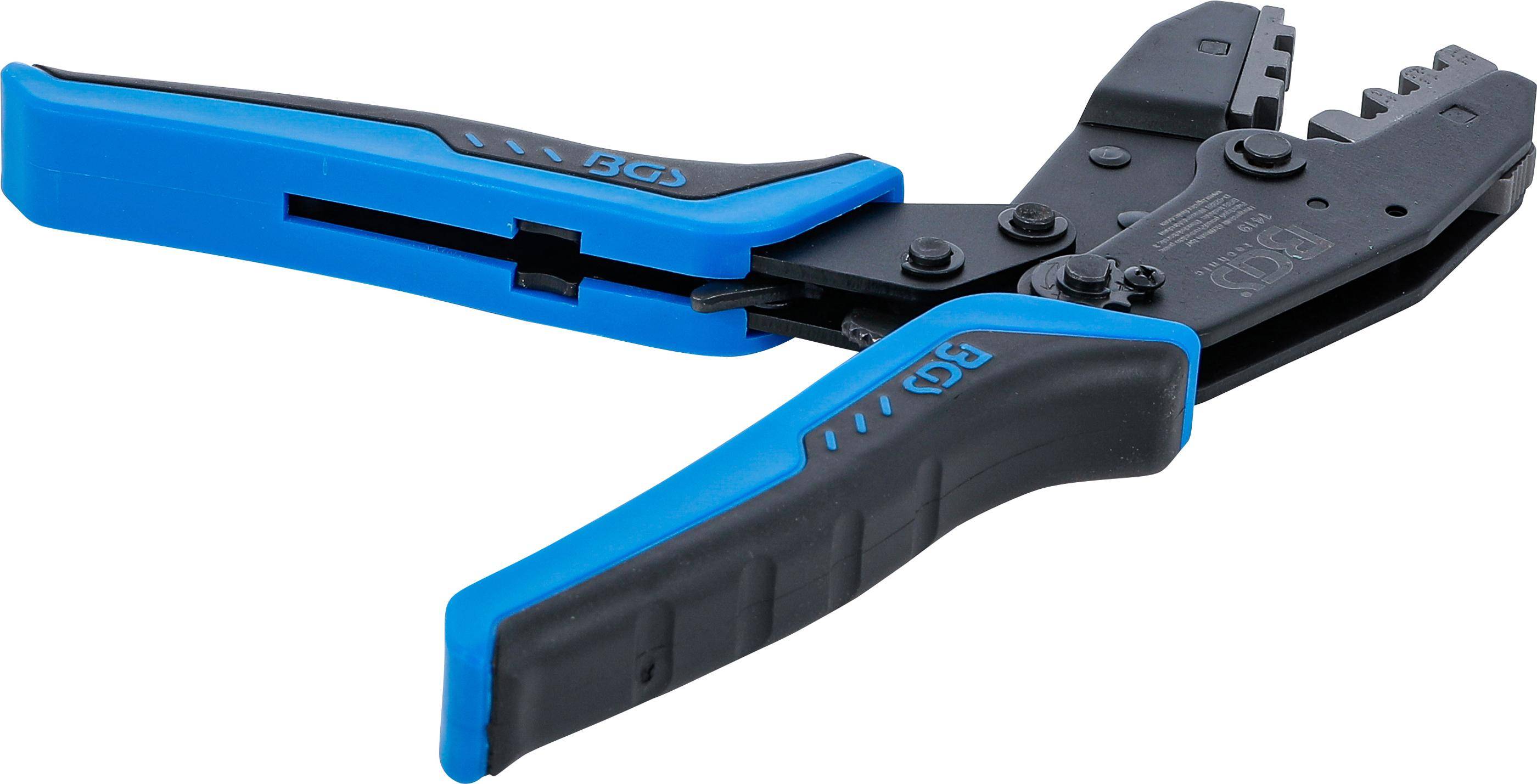BGS technic Kabelschuhzange mit Ratschenfunktion | fr unisolierte