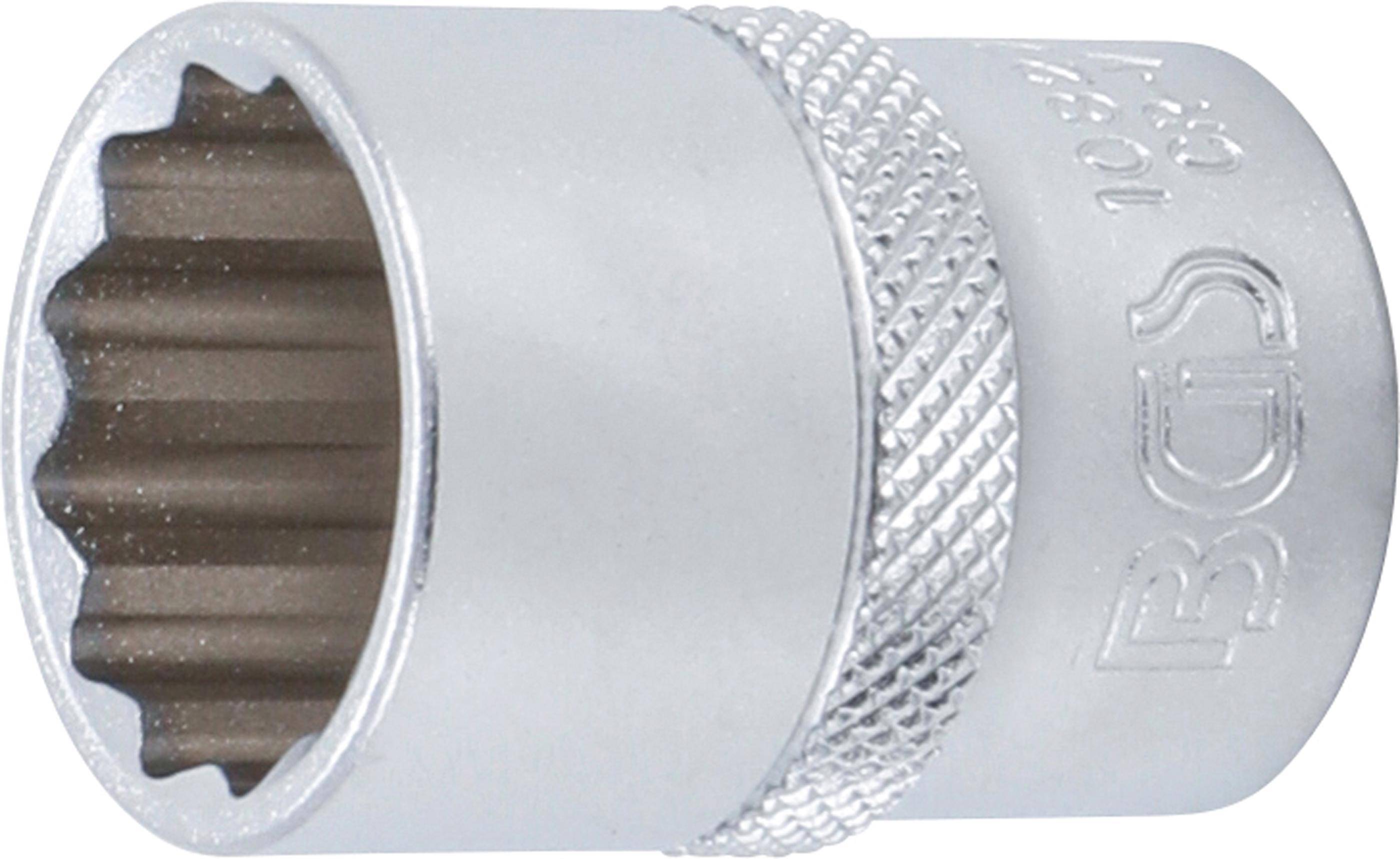 BGS Steckschlssel-Einsatz-Satz, Zwlfkant | Antrieb Innenvierkant 12,5