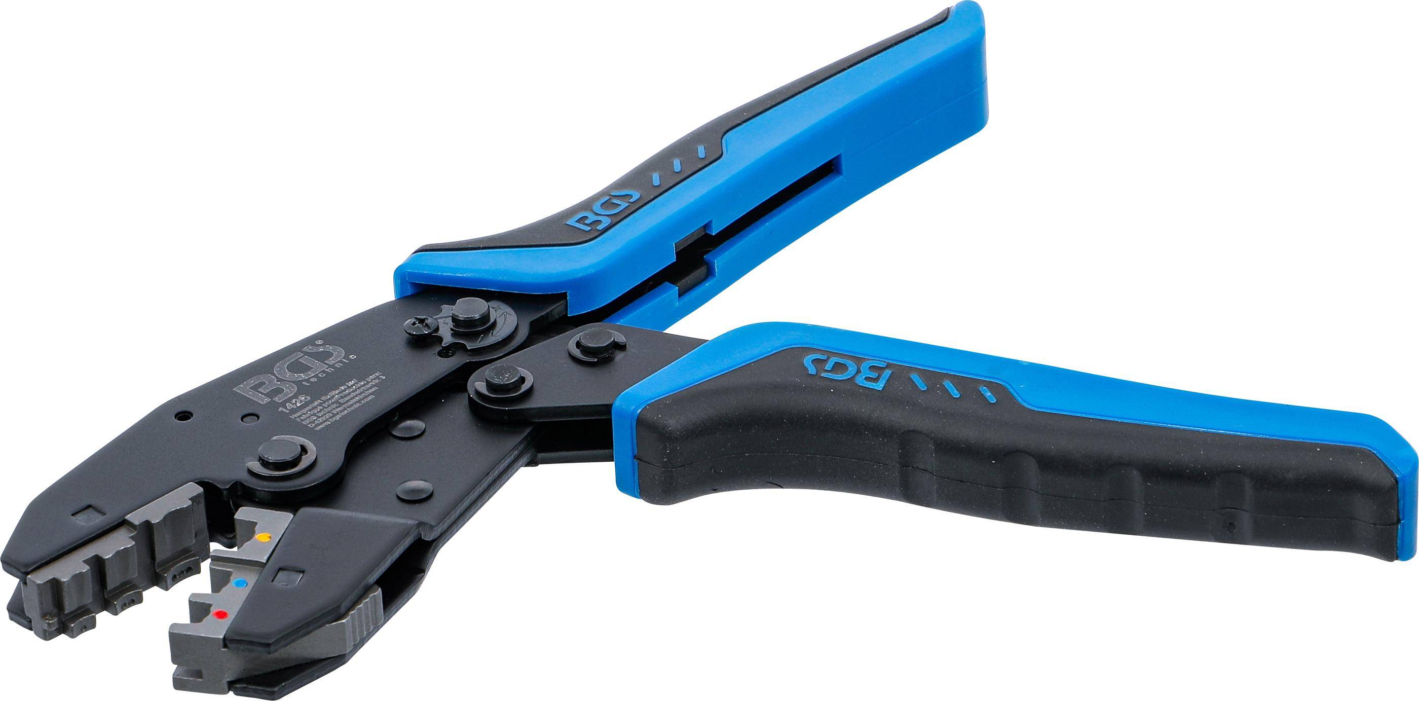 BGS Kabelschuhzange mit Ratschenfunktion | für isolierte