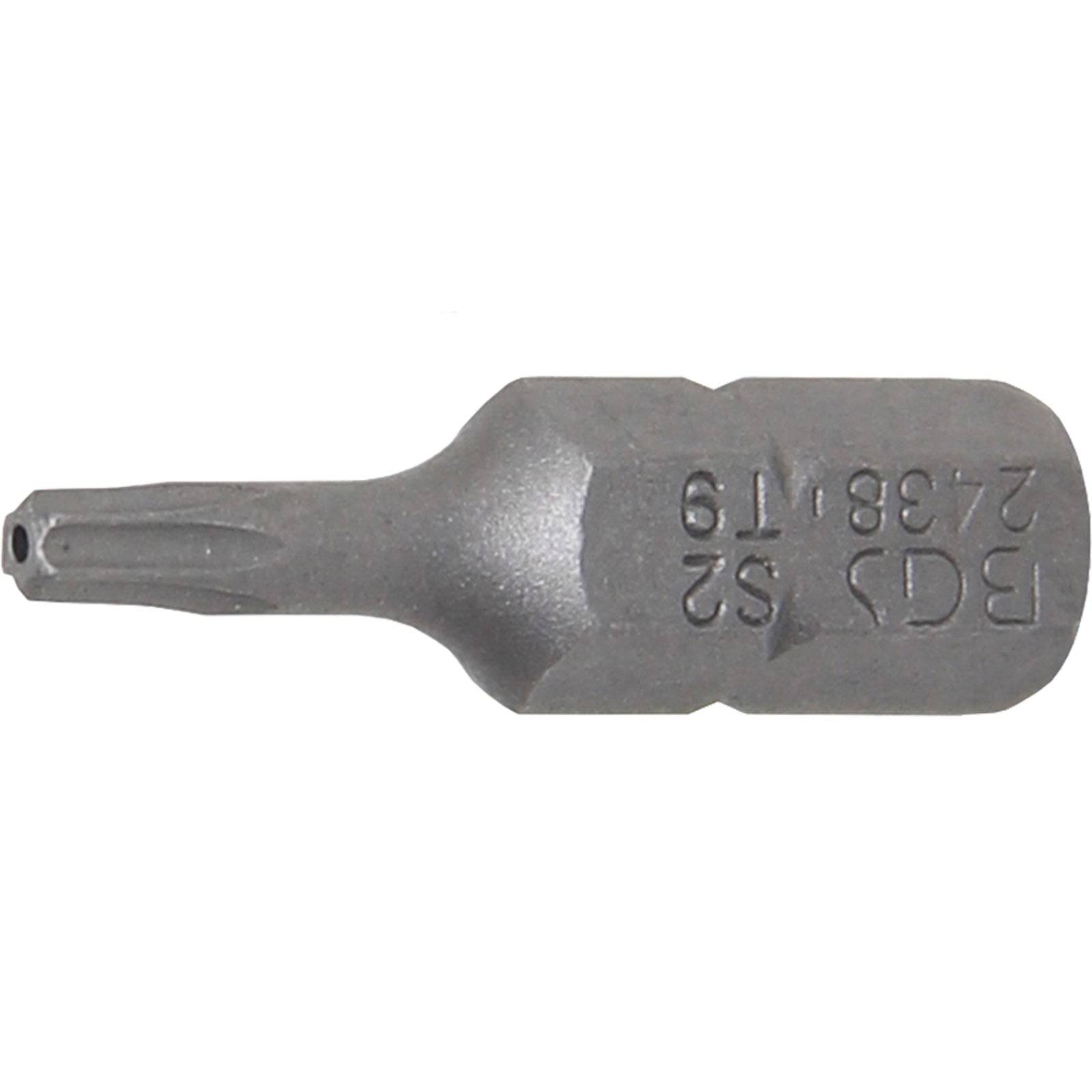 Torx-Bit T9, gekennzeichnet mit 'EDS S2 2488179', zum Antreiben von Torx-Schrauben, in einer Seitenansicht dargestellt.