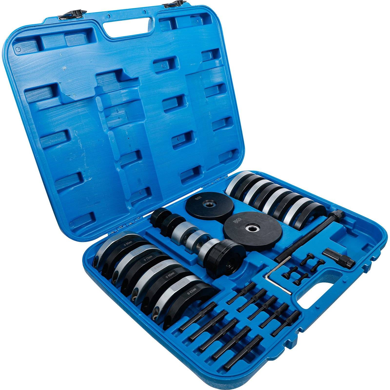BGS Radlager-Werkzeug-Satz für VAG Radlager-Nabeneinheit Ø 62 / 66 / 72 / 85 mm - 9086