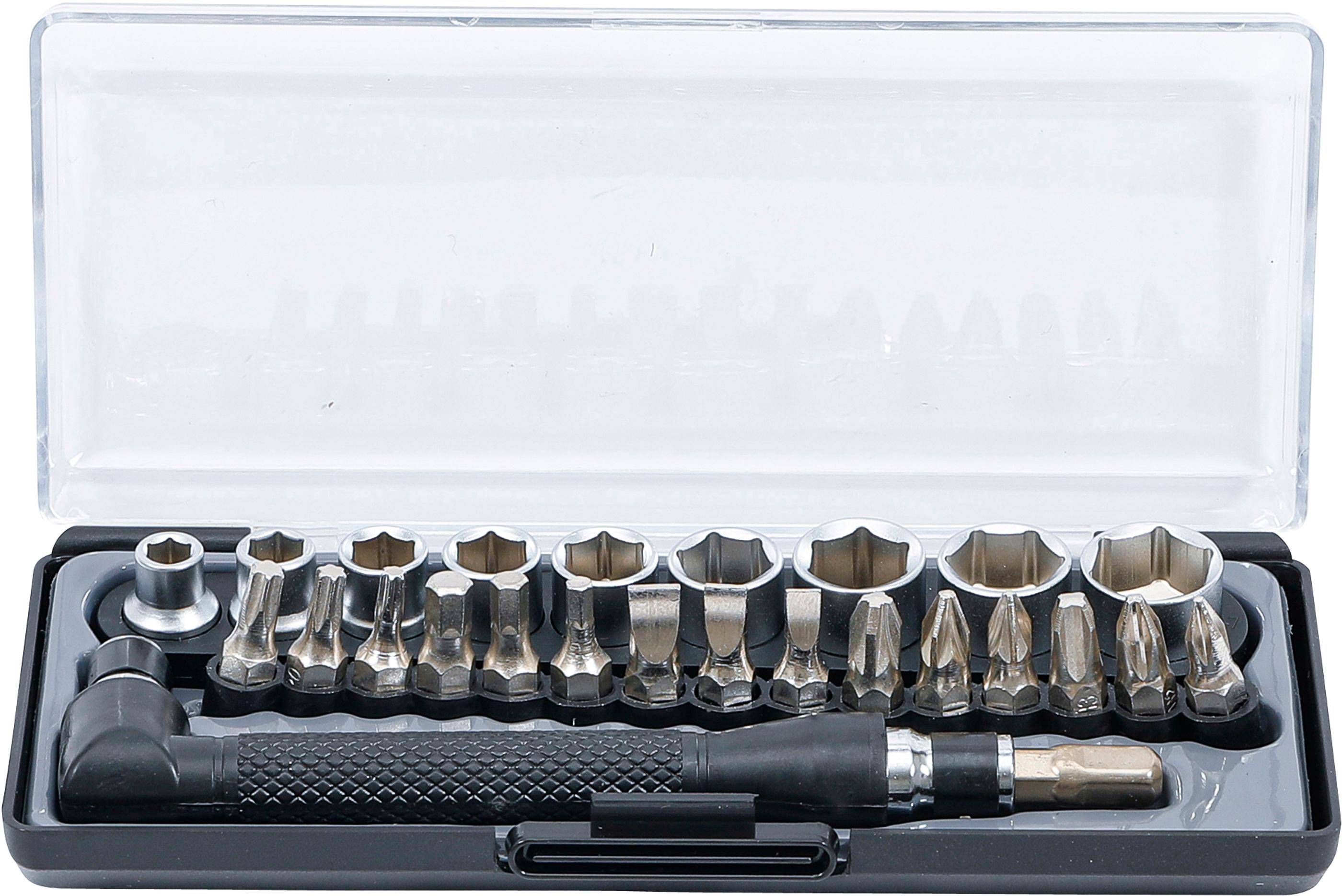 BGS Do It Yourself Bit- und Steckschlüssel-/Winkelschrauber-Satz |