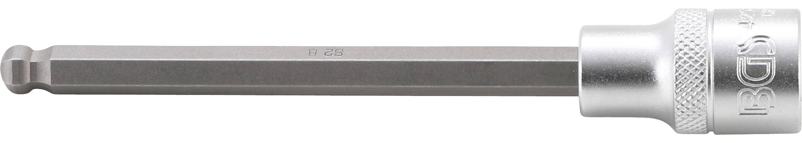 BGS technic Bit-Einsatz | Lnge 140 mm | Antrieb Innenvierkant 12,5 mm