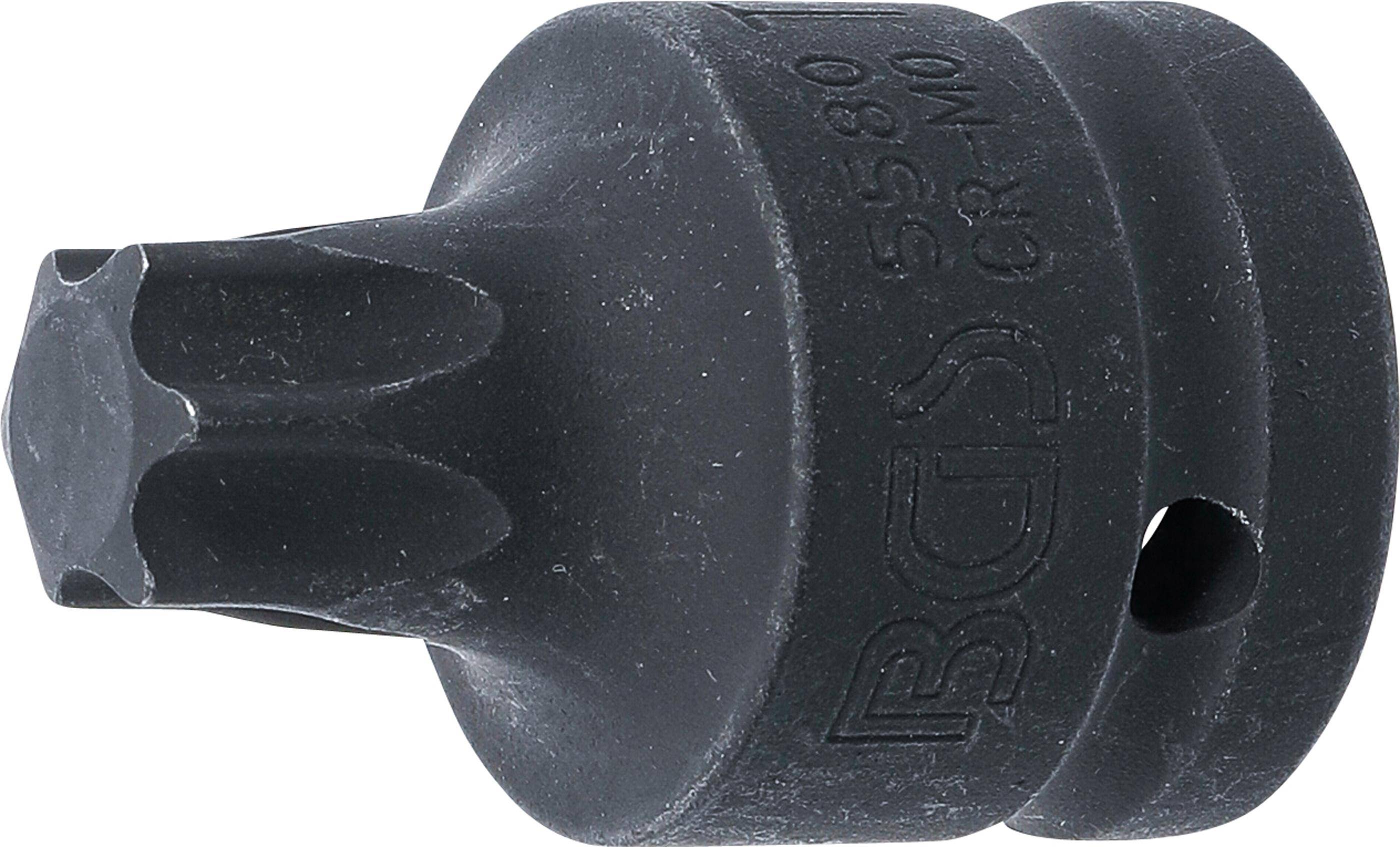 BGS technic Kraft-Bit-Einsatz | Lnge 60 mm | Antrieb Innenvierkant 20