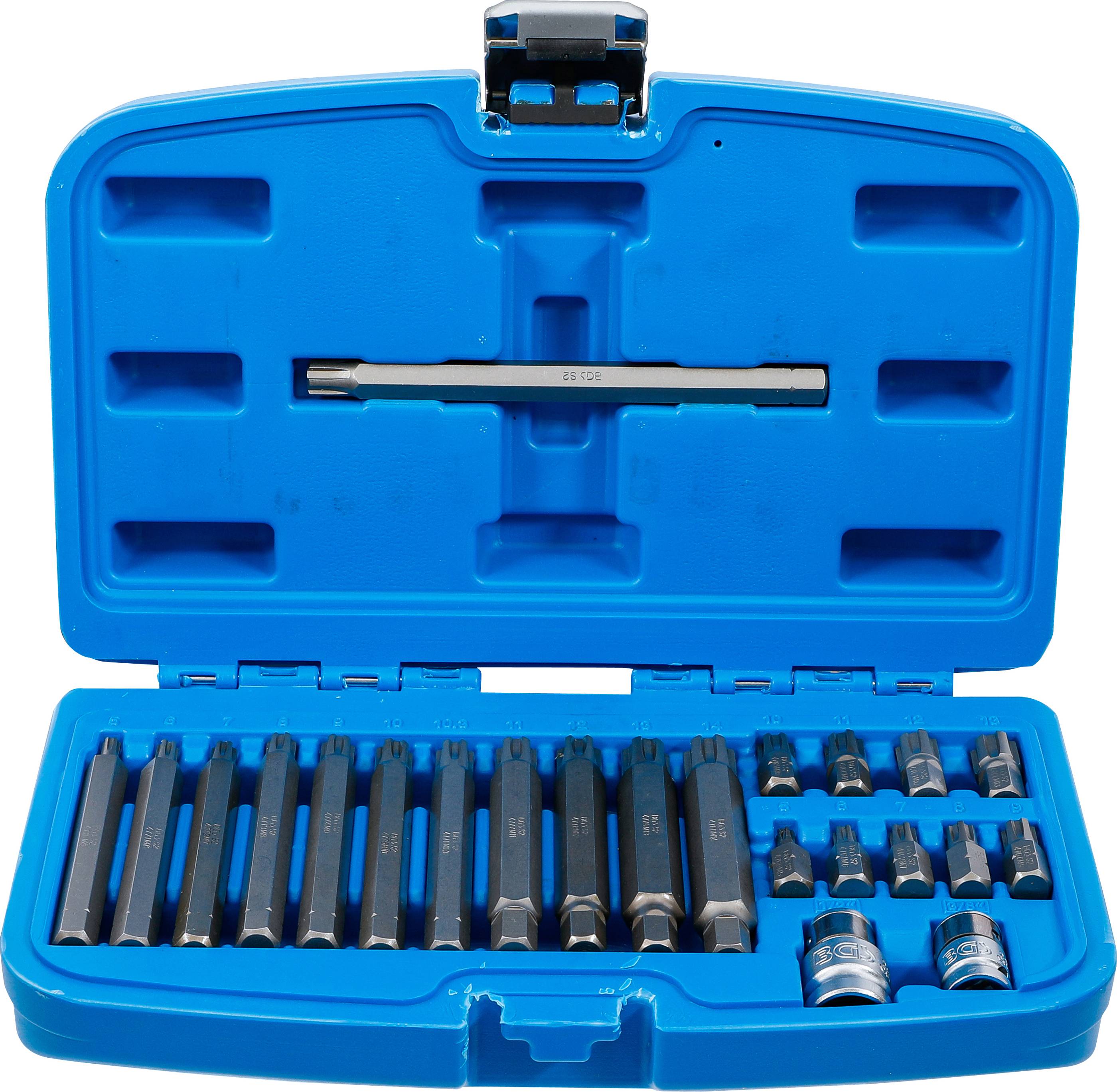 BGS technic Bit-Satz | Antrieb Auensechskant 10 mm (3/8") |