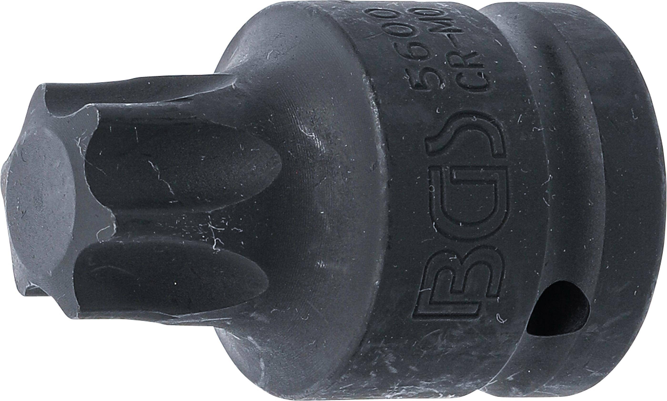 BGS technic Kraft-Bit-Einsatz | Lnge 60 mm | Antrieb Innenvierkant 20