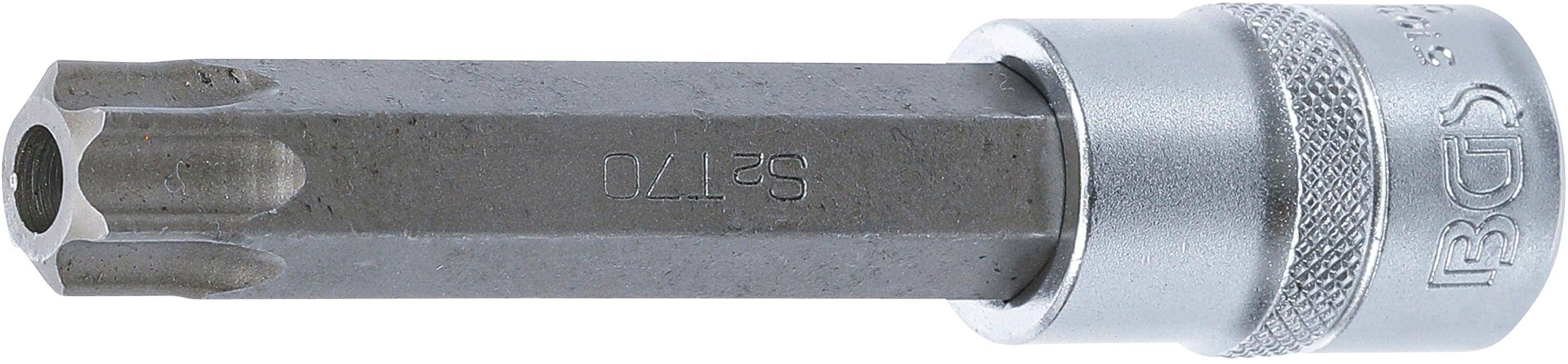 BGS technic Bit-Einsatz | Lnge 110 mm | Antrieb Innenvierkant 12,5 mm