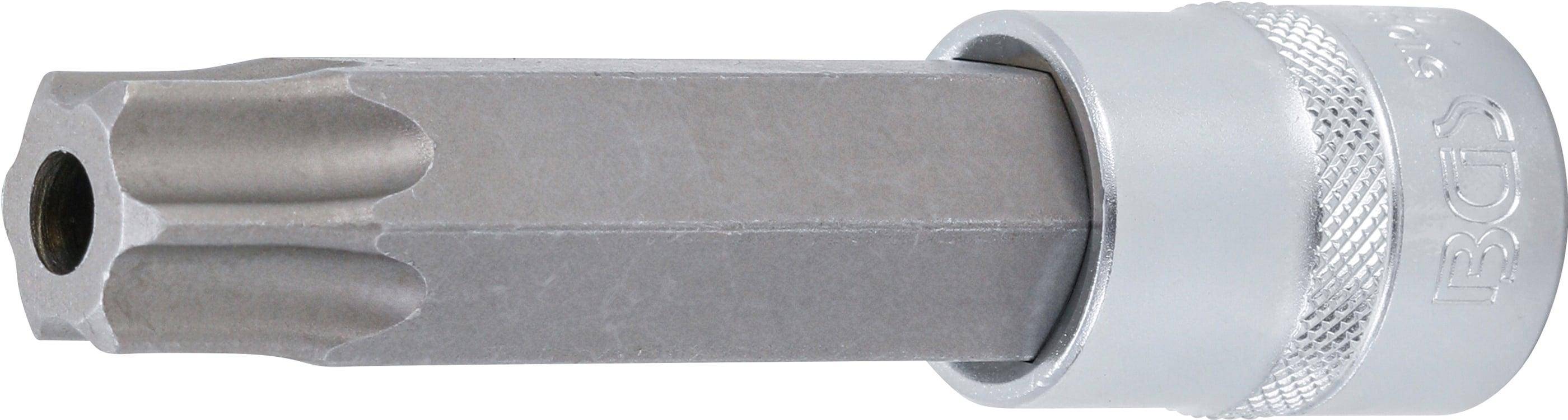 BGS technic Bit-Einsatz | Lnge 110 mm | Antrieb Innenvierkant 12,5 mm