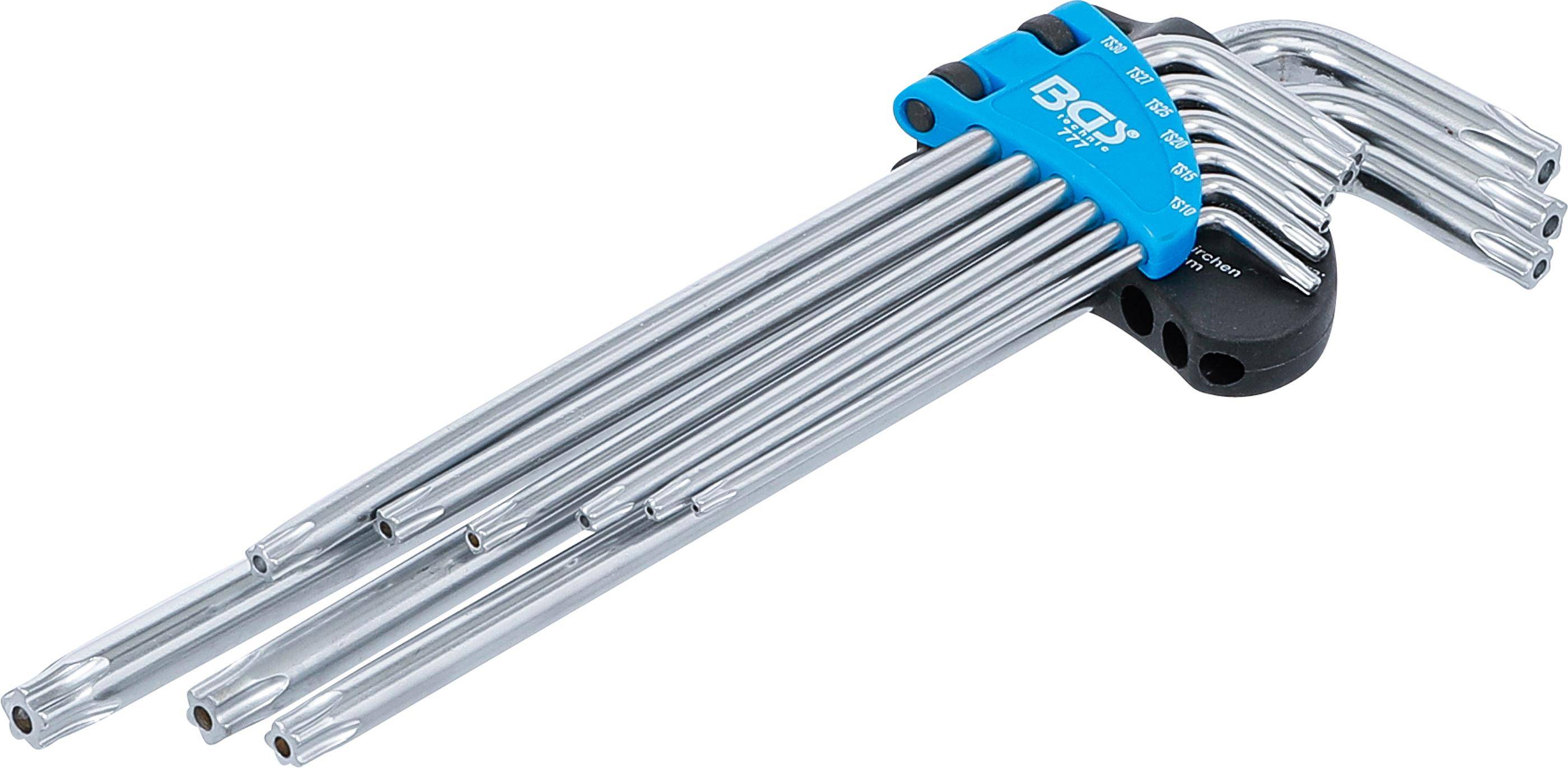 BGS technic Winkelschlssel-Satz | extra lang | TS-Profil (fr Torx