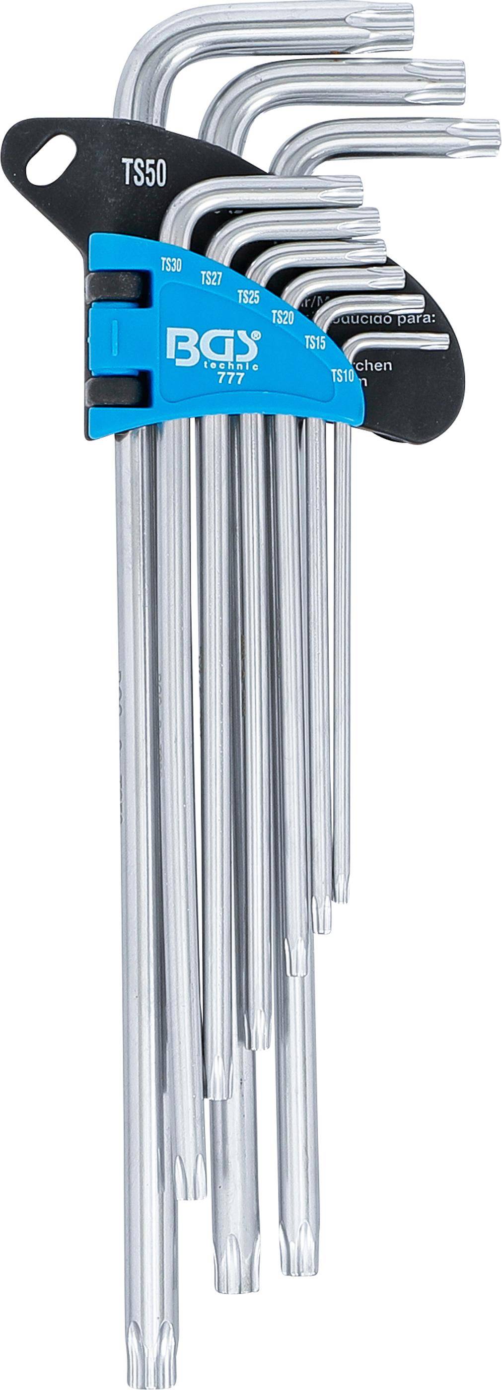 BGS technic Winkelschlssel-Satz | extra lang | TS-Profil (fr Torx